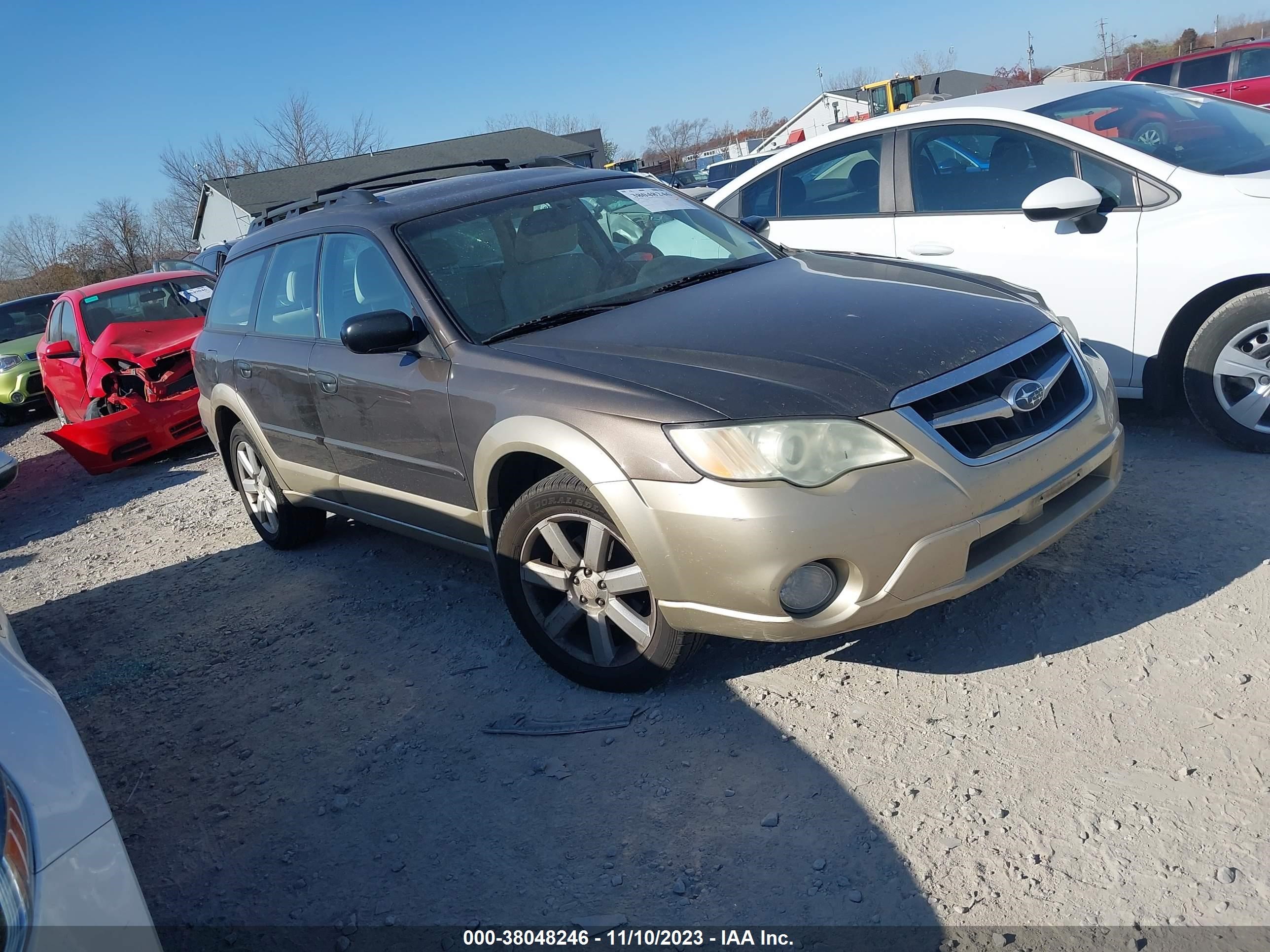 SUBARU OUTBACK 2008 4s4bp61c287313971