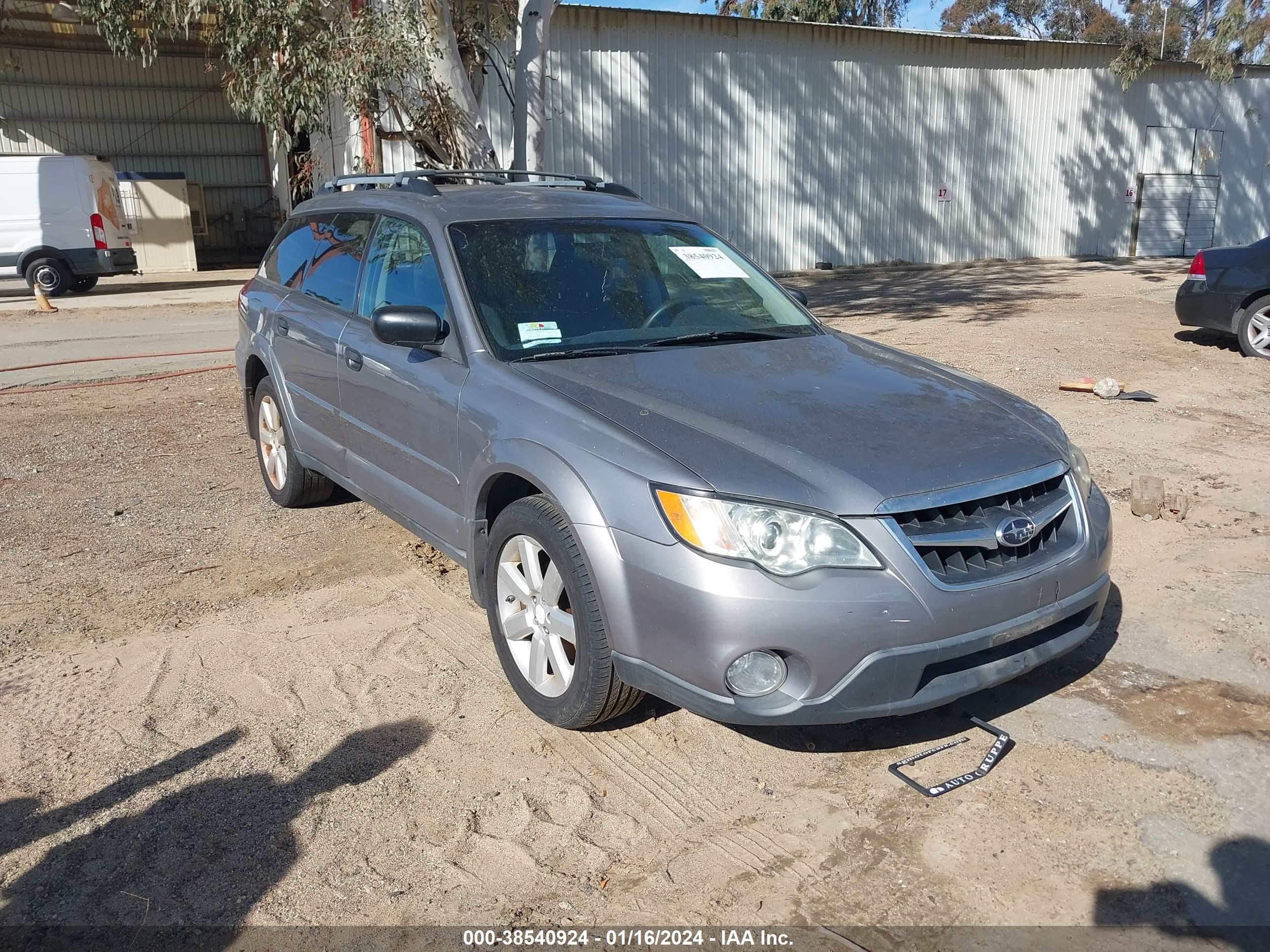 SUBARU OUTBACK 2008 4s4bp61c287334335