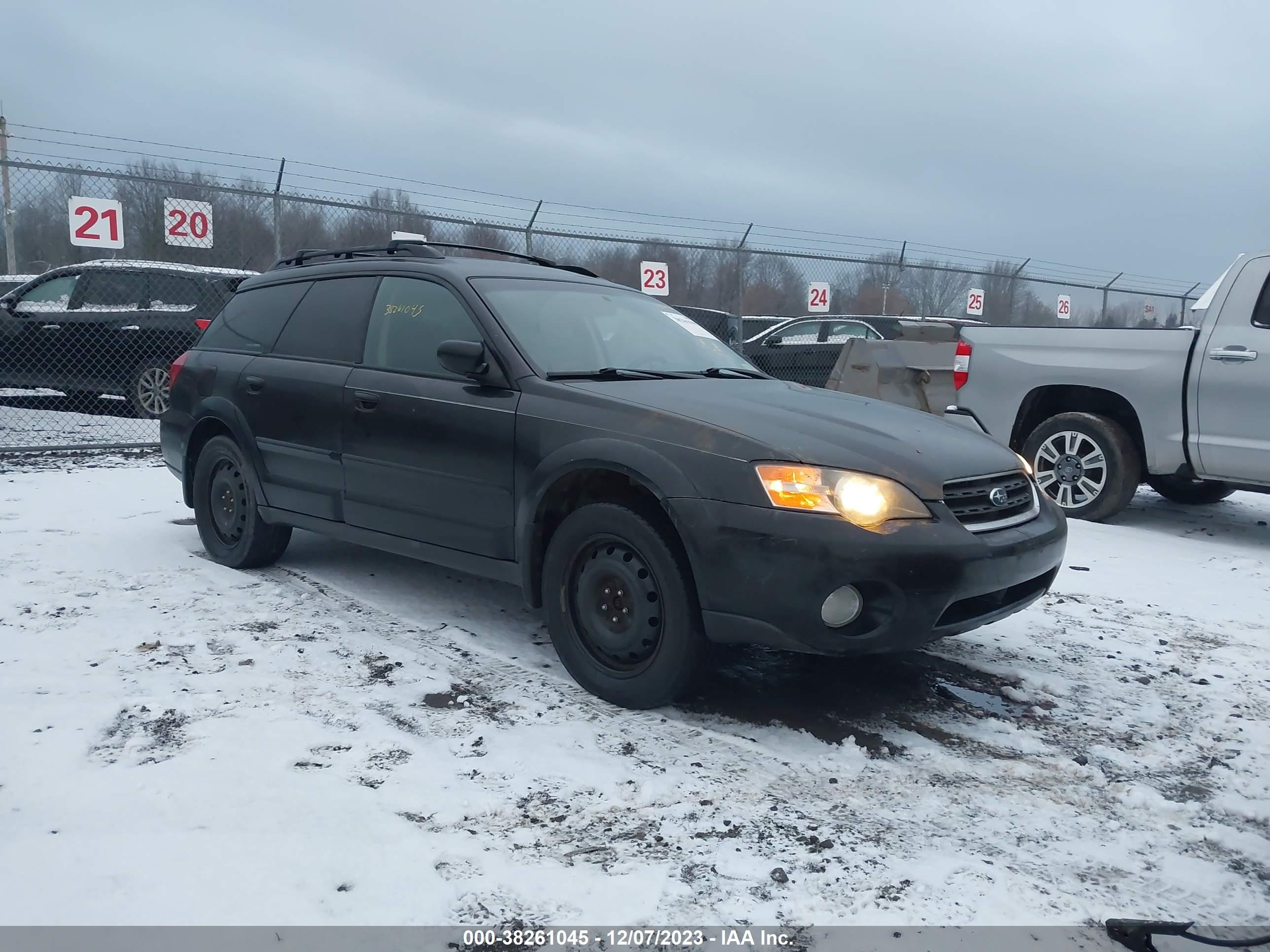 SUBARU OUTBACK 2005 4s4bp61c357357330