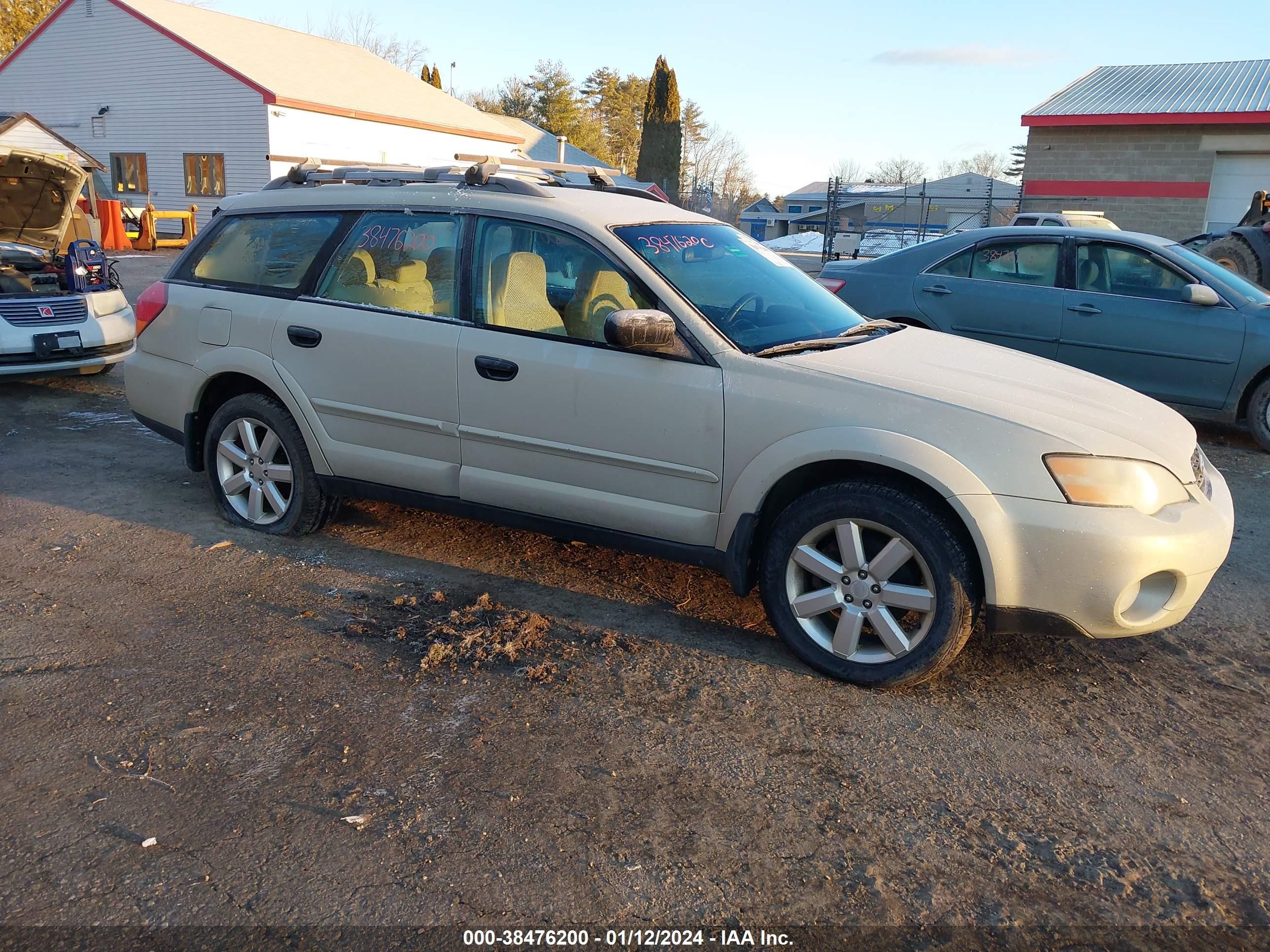 SUBARU OUTBACK 2006 4s4bp61c367357166