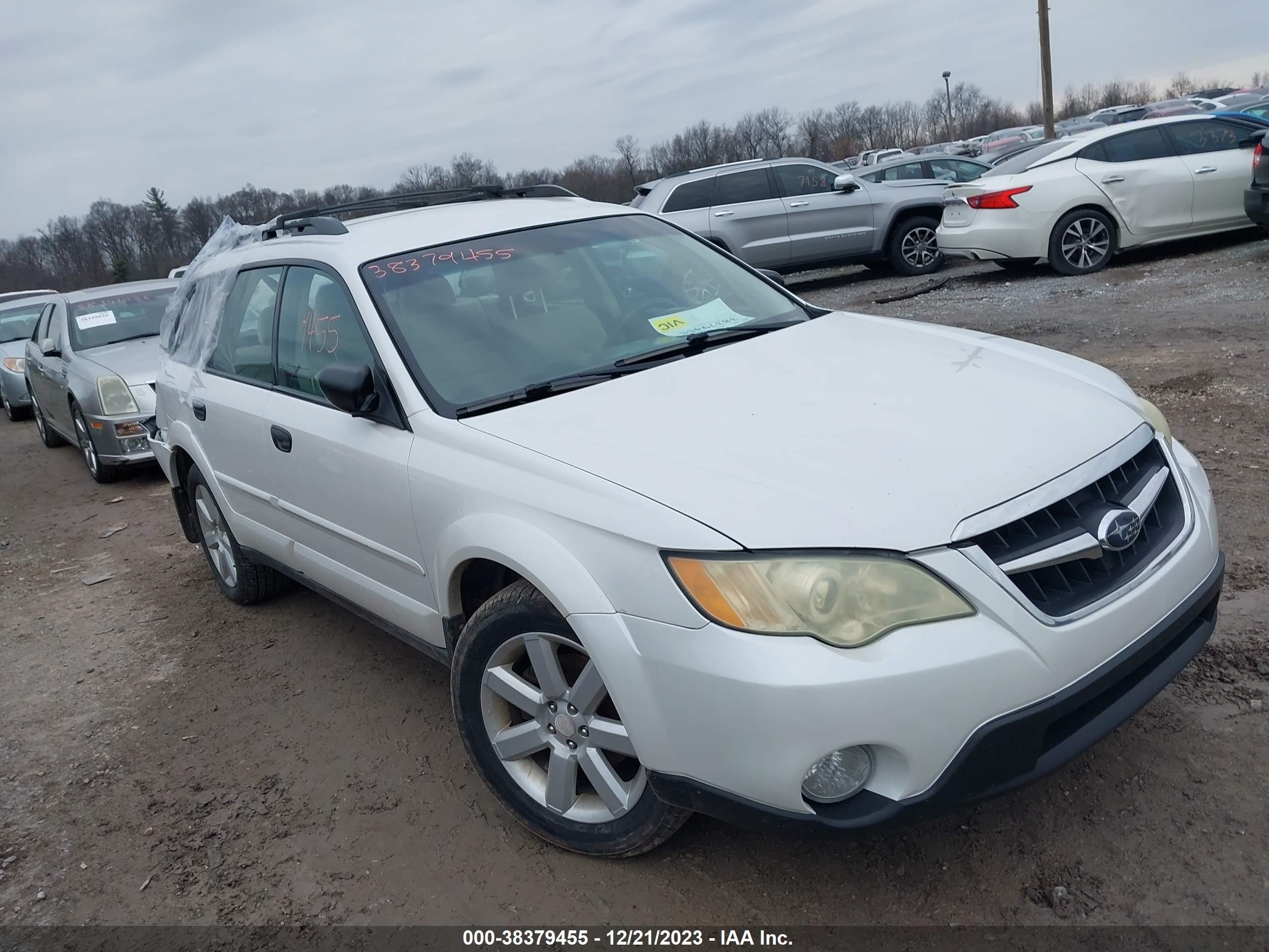 SUBARU OUTBACK 2008 4s4bp61c387342993