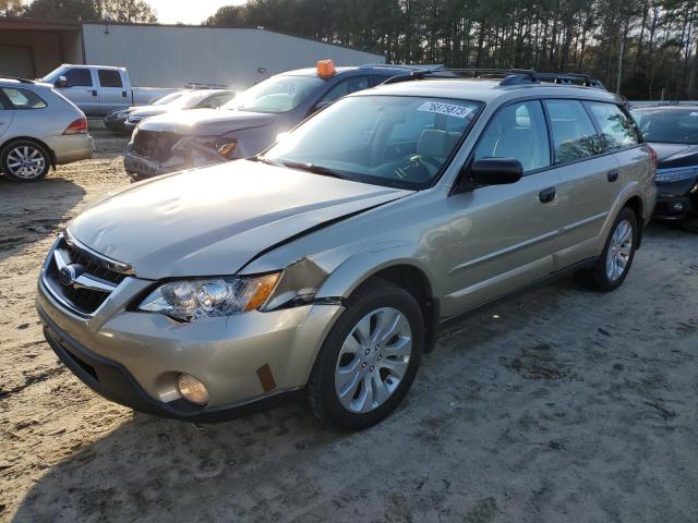 SUBARU OUTBACK 2008 4s4bp61c387348812