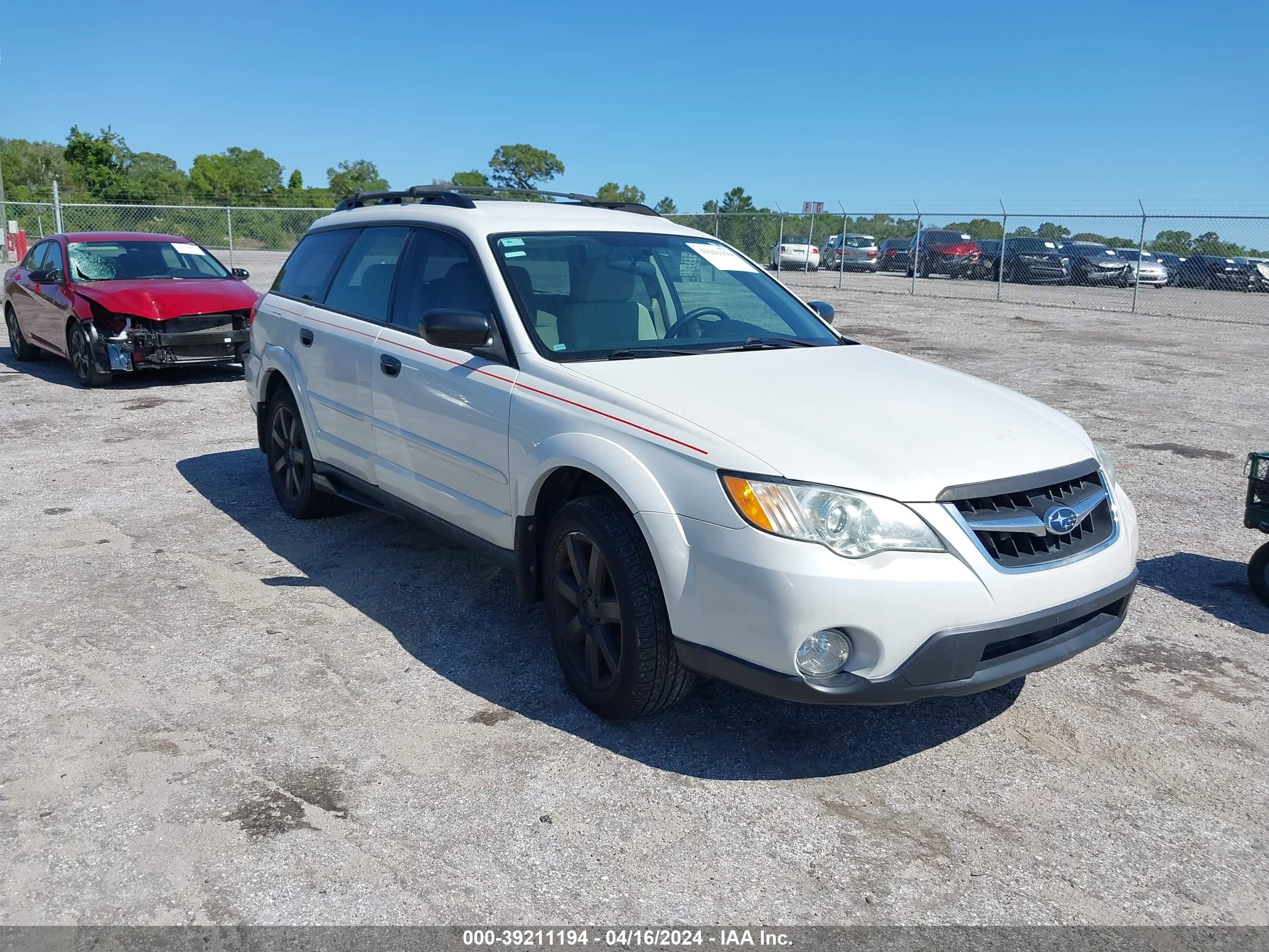 SUBARU OUTBACK 2009 4s4bp61c397324253