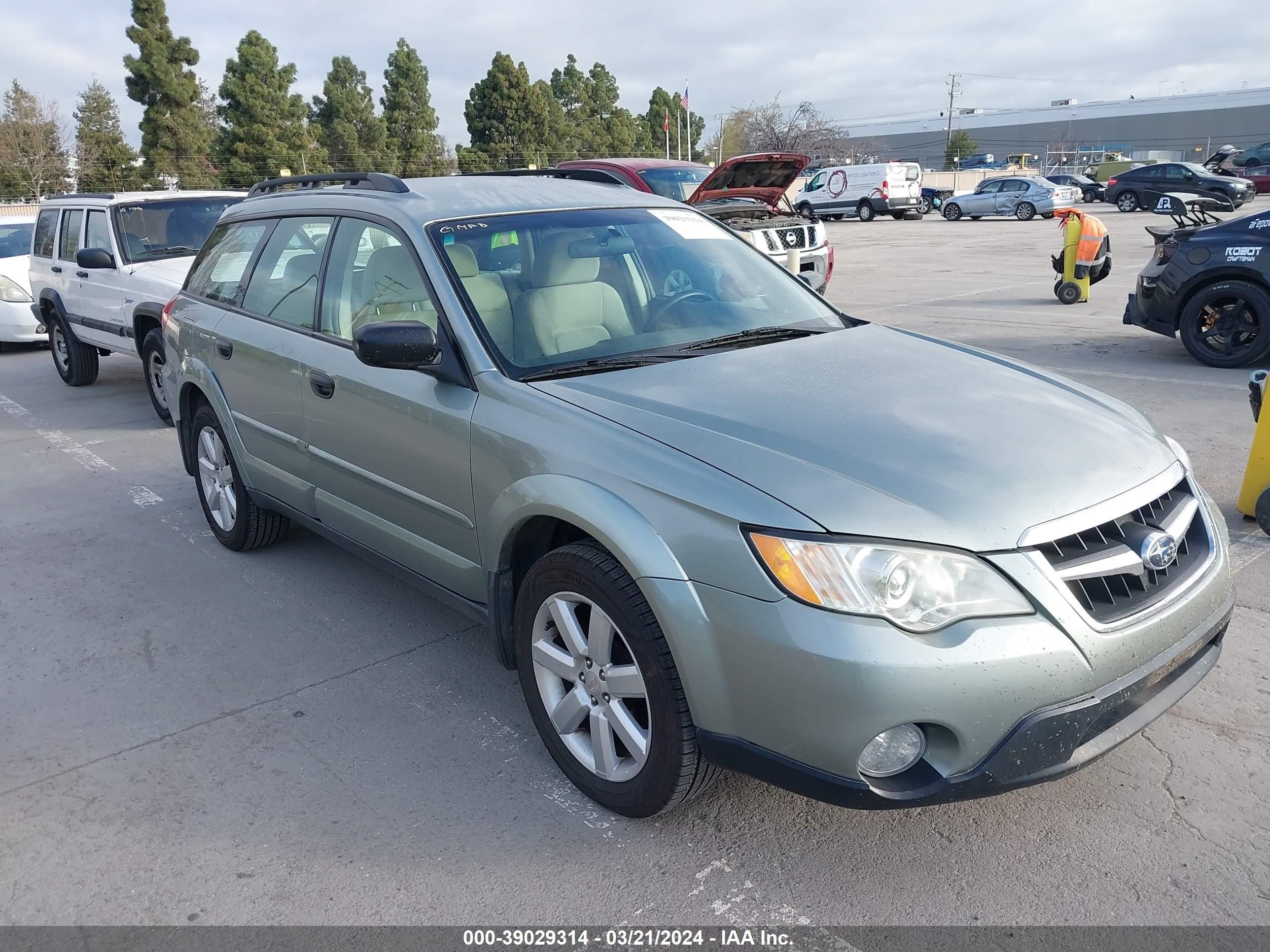 SUBARU OUTBACK 2009 4s4bp61c397332000