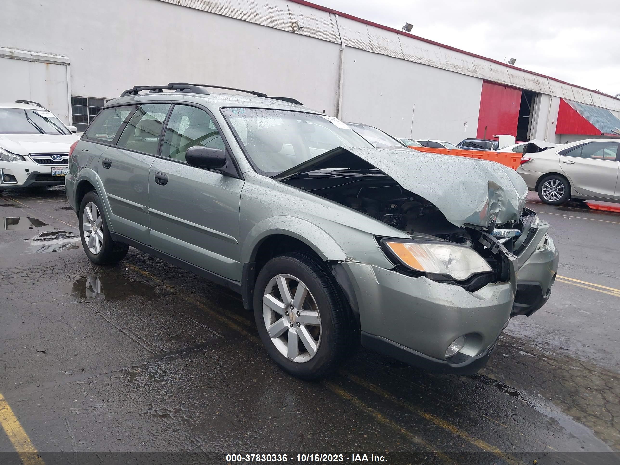 SUBARU OUTBACK 2009 4s4bp61c397343739