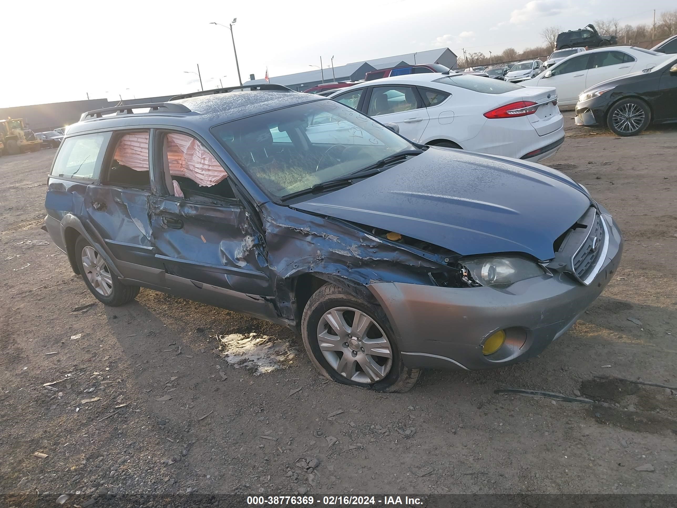 SUBARU OUTBACK 2005 4s4bp61c456312306