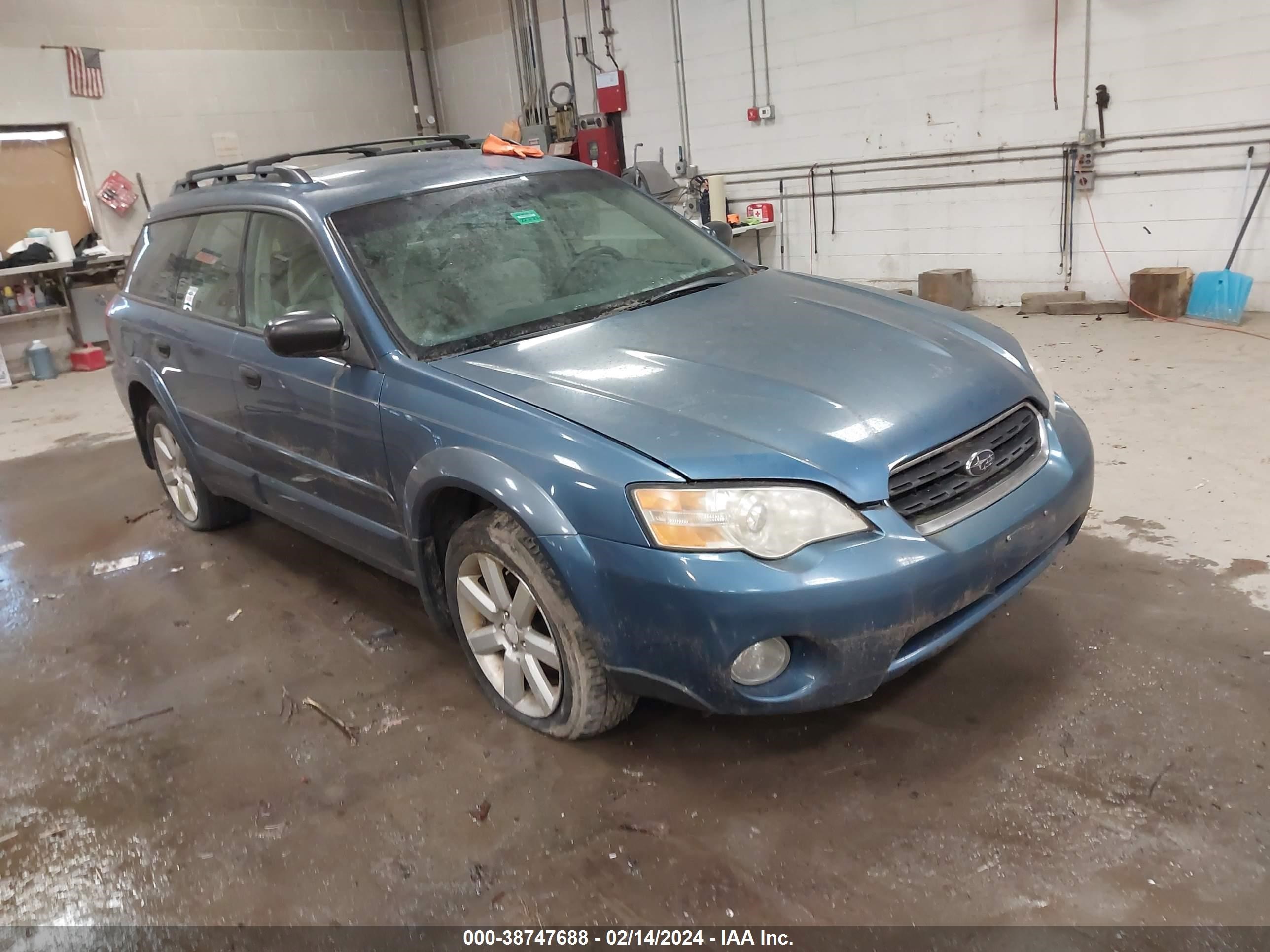 SUBARU OUTBACK 2007 4s4bp61c477301870