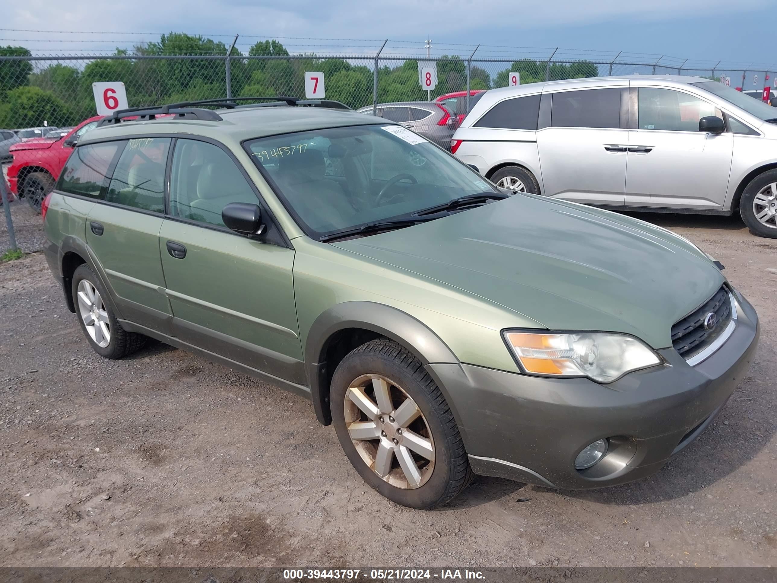 SUBARU OUTBACK 2007 4s4bp61c477306423