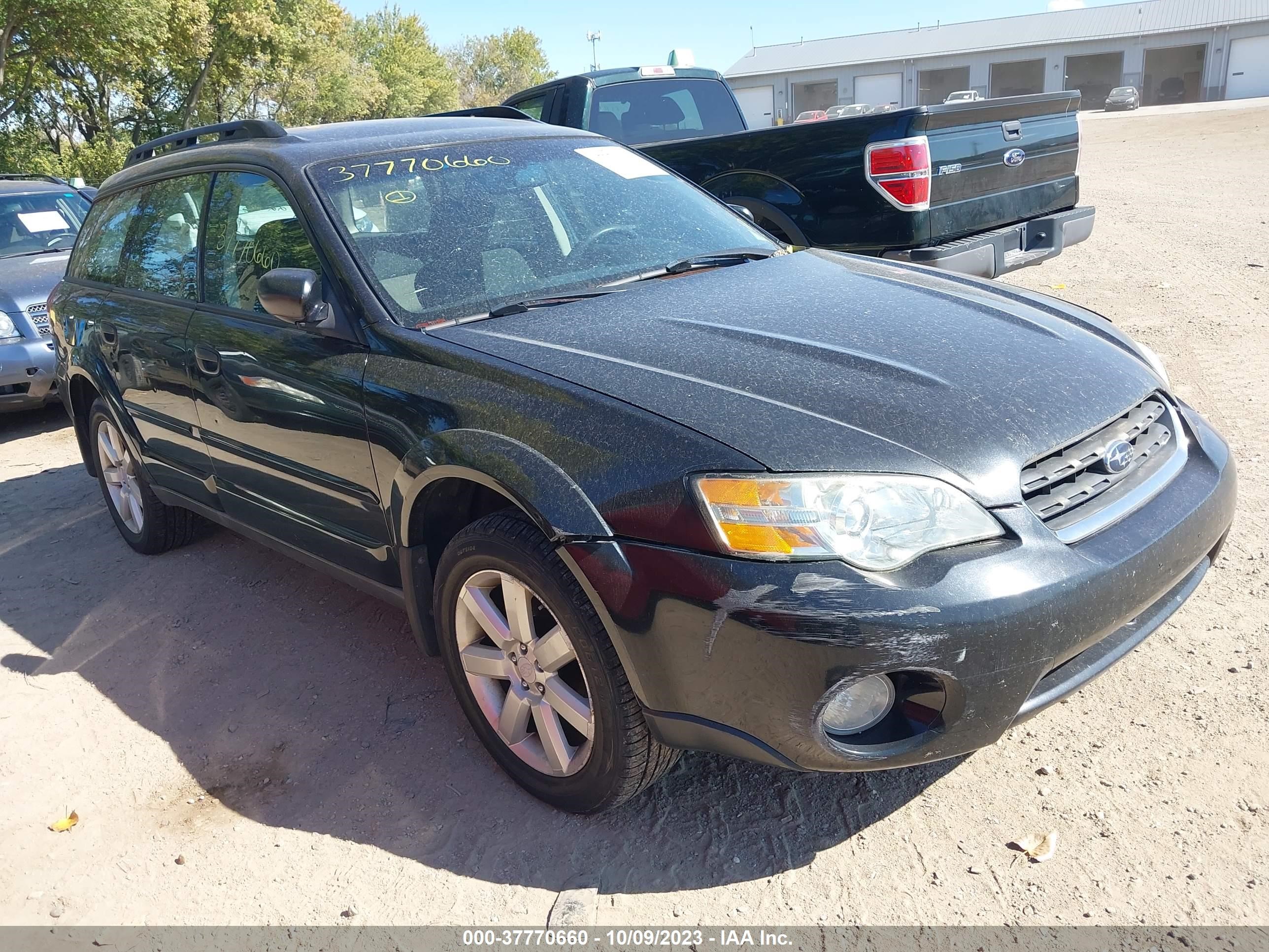 SUBARU LEGACY 2007 4s4bp61c477321536