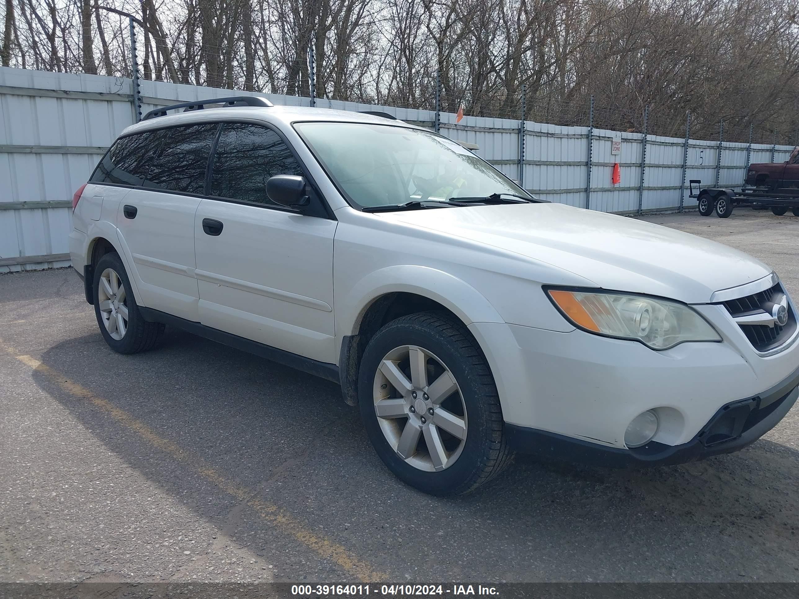 SUBARU OUTBACK 2008 4s4bp61c487303491