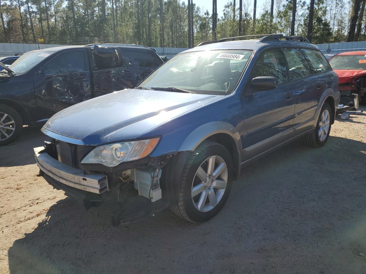 SUBARU OUTBACK 2008 4s4bp61c487306410