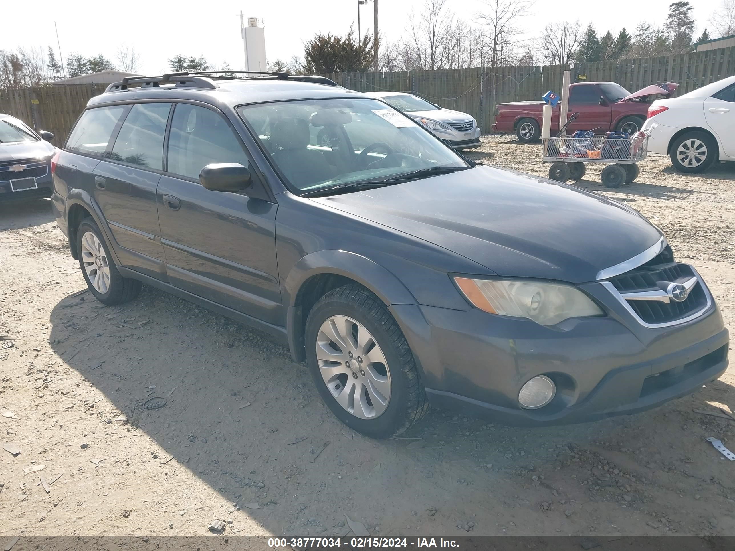 SUBARU OUTBACK 2008 4s4bp61c487354523