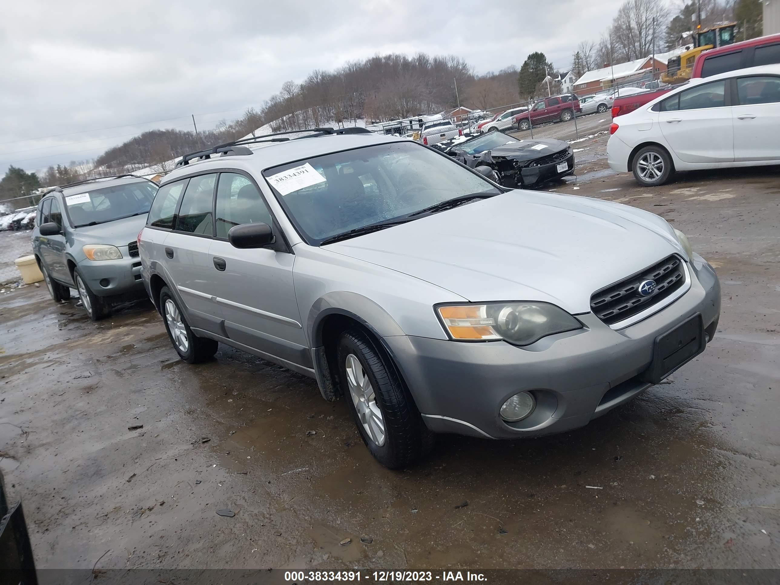 SUBARU OUTBACK 2005 4s4bp61c557387896