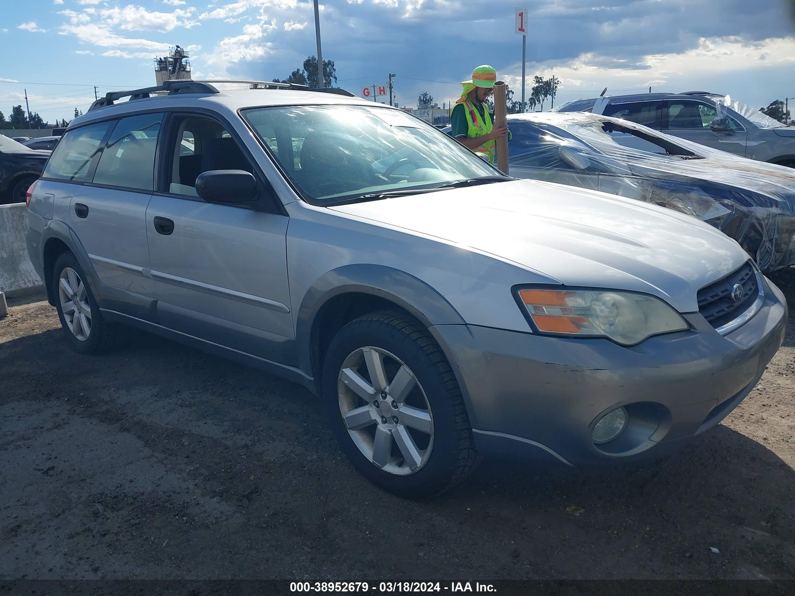 SUBARU OUTBACK 2006 4s4bp61c567358366