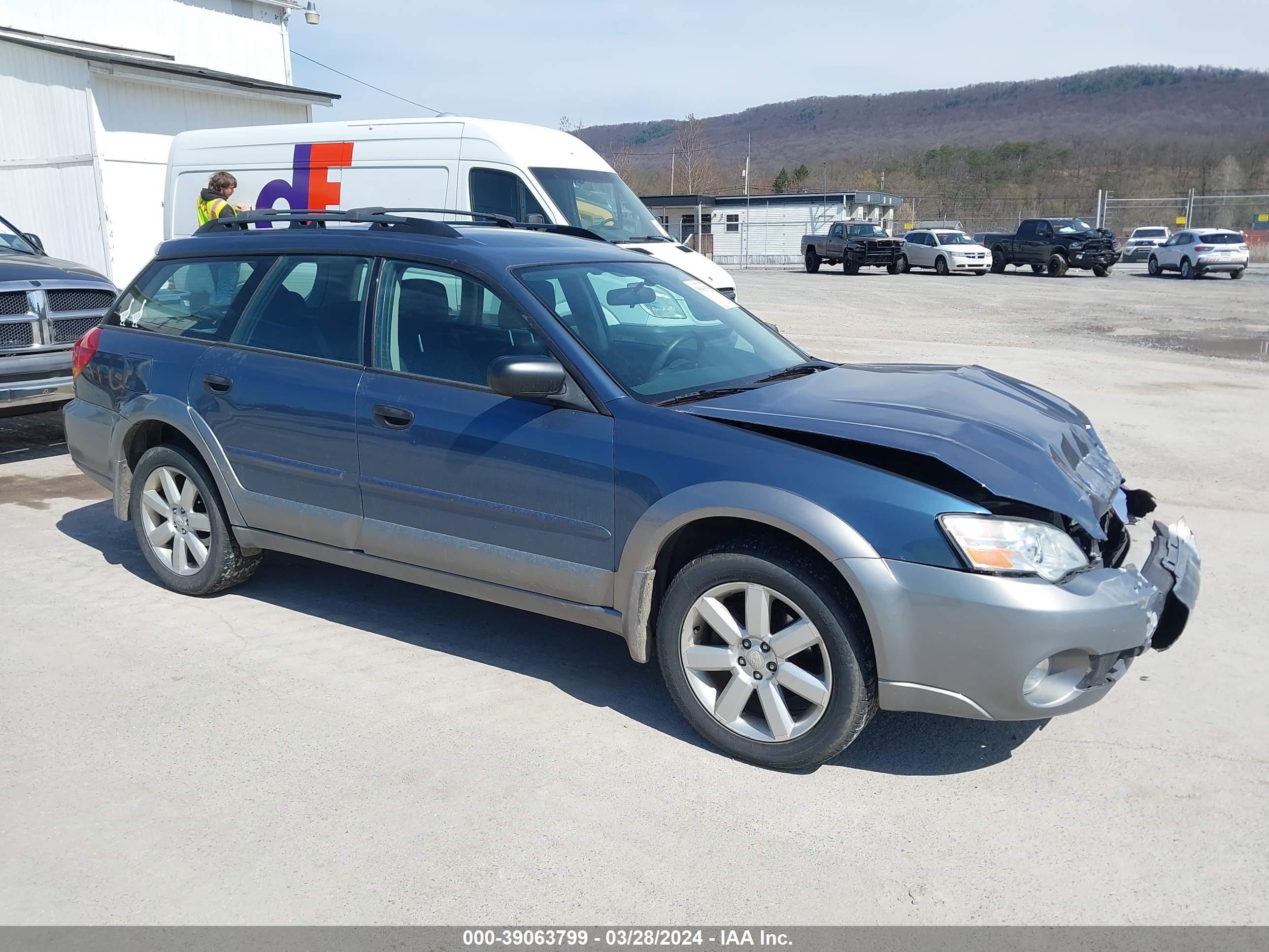 SUBARU OUTBACK 2006 4s4bp61c567363504