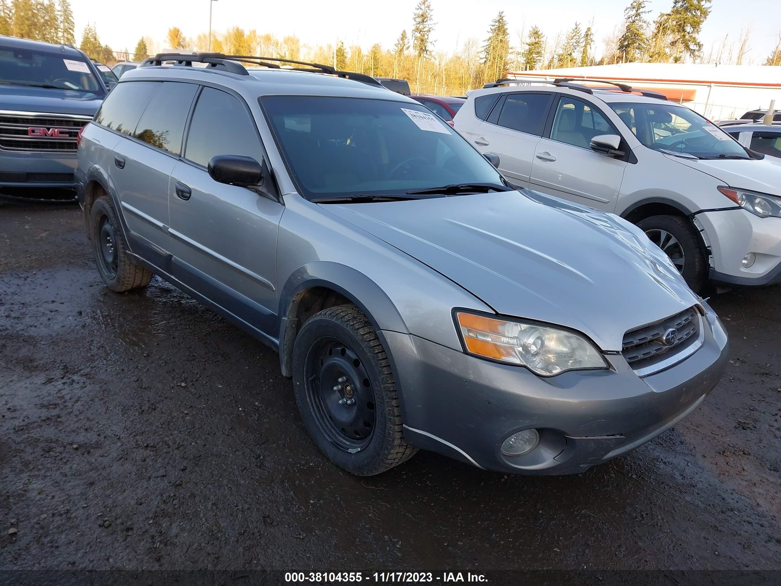 SUBARU OUTBACK 2007 4s4bp61c577304907