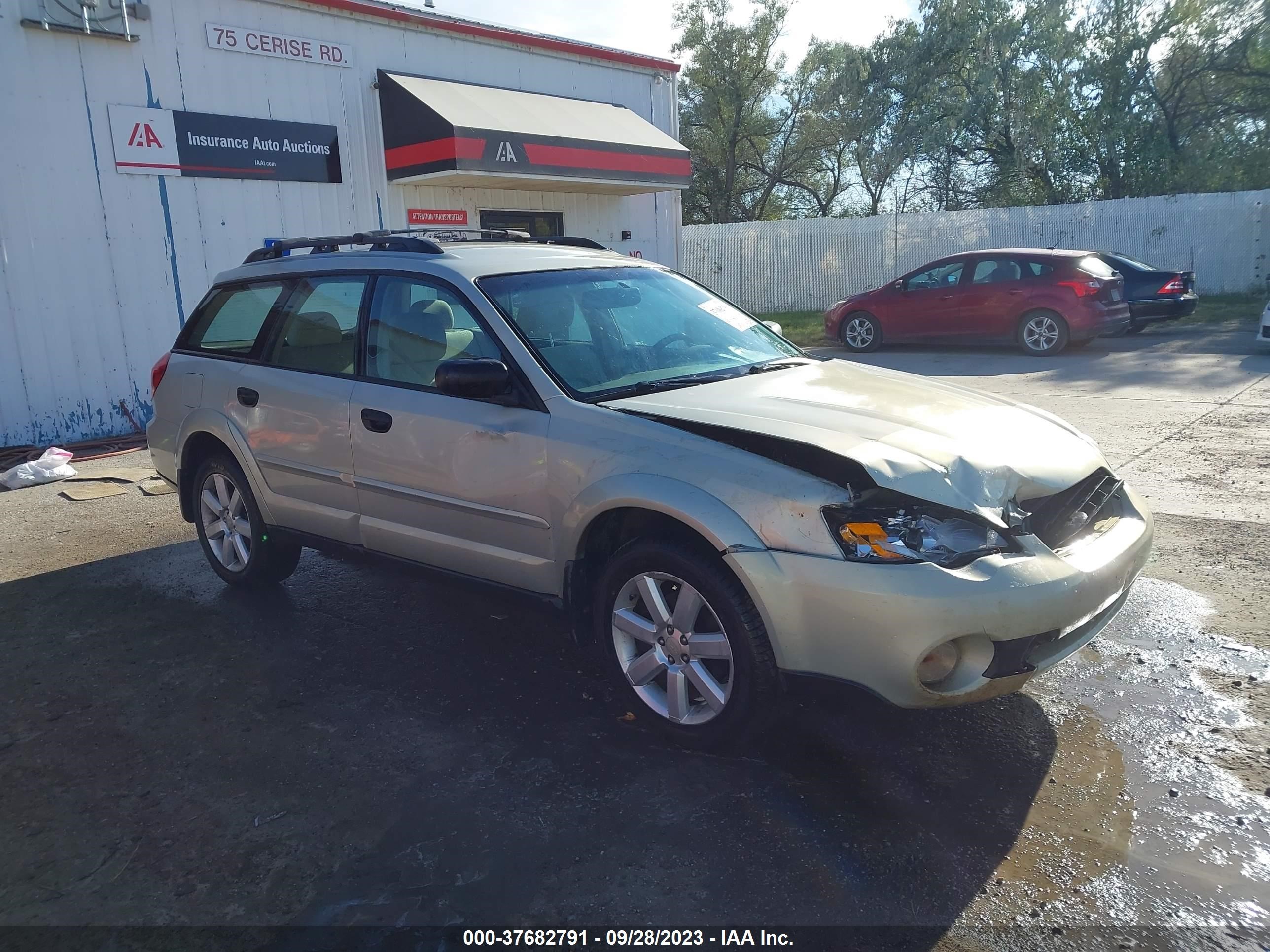 SUBARU LEGACY 2007 4s4bp61c577307158