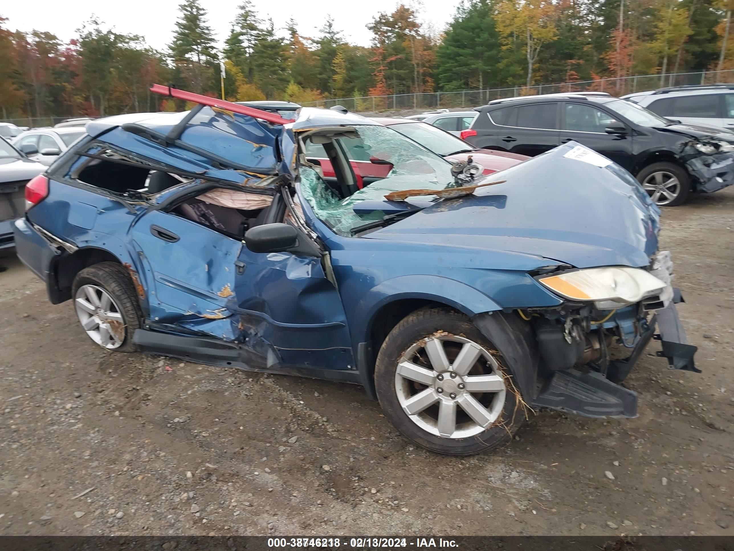 SUBARU OUTBACK 2008 4s4bp61c587308277