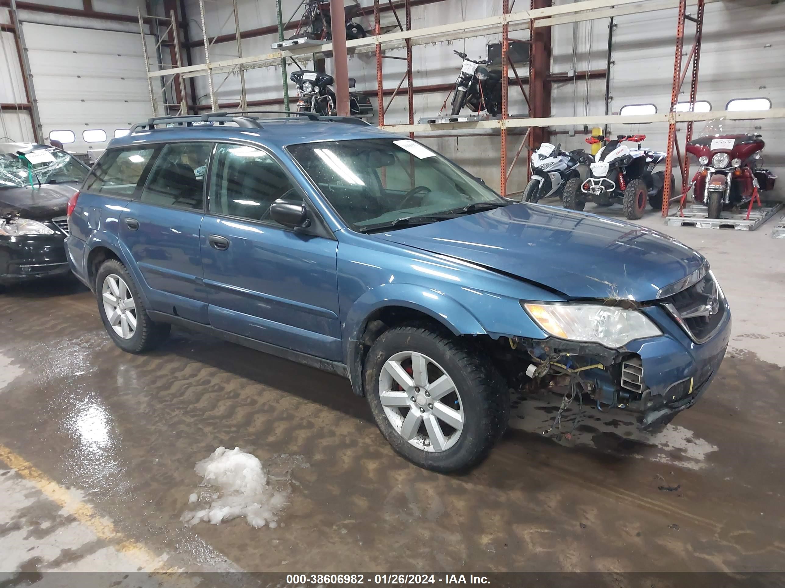 SUBARU OUTBACK 2008 4s4bp61c587335687