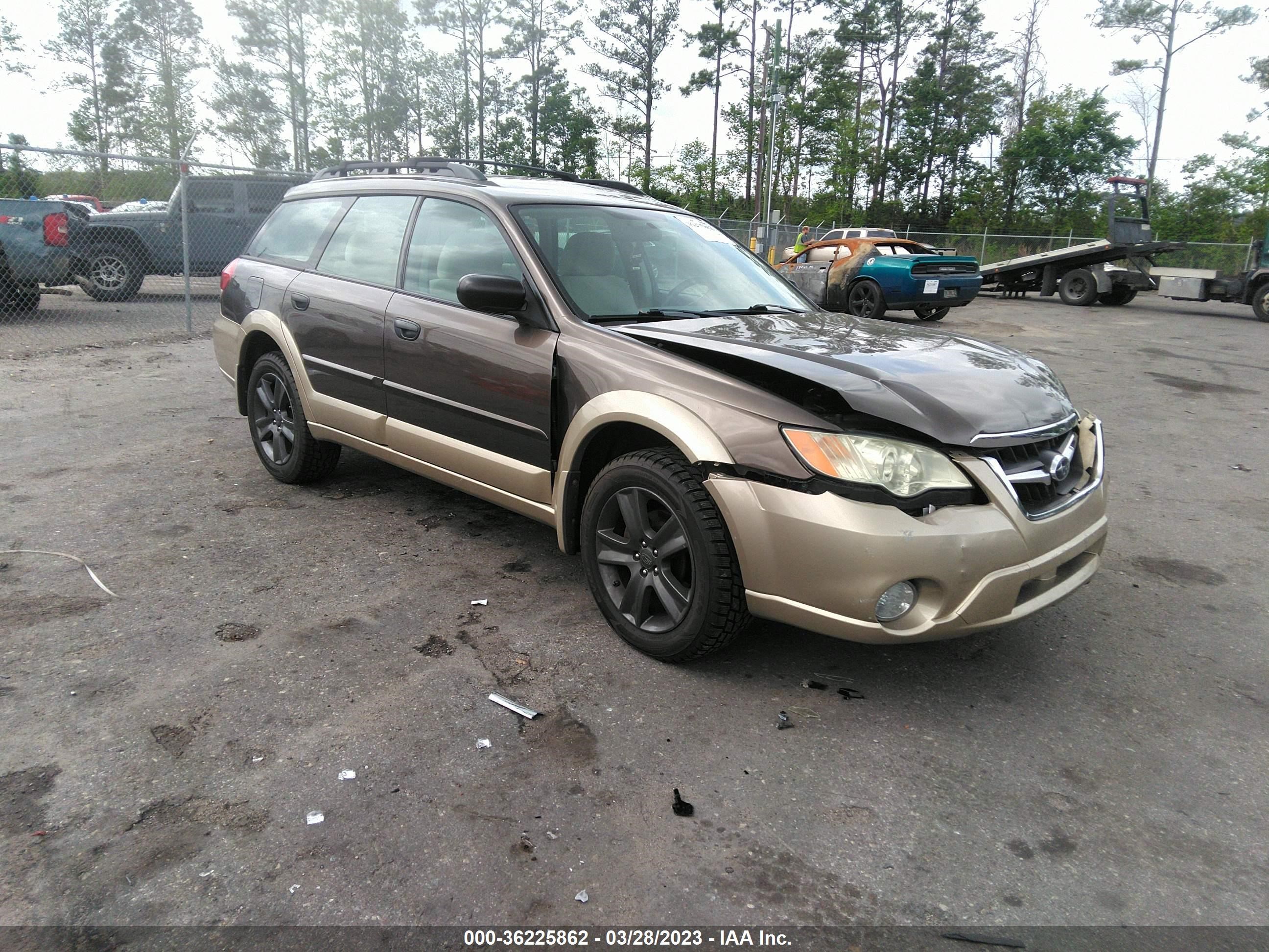 SUBARU OUTBACK 2008 4s4bp61c587364820