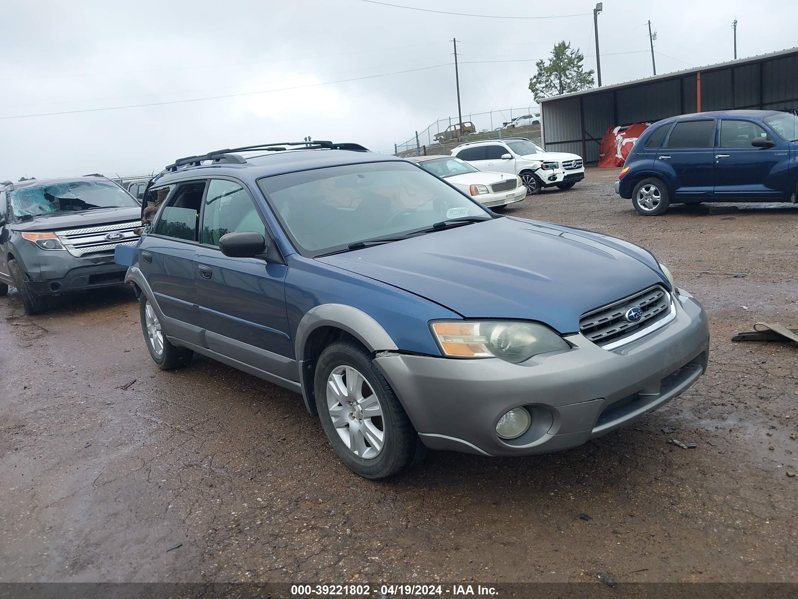 SUBARU OUTBACK 2005 4s4bp61c657313726