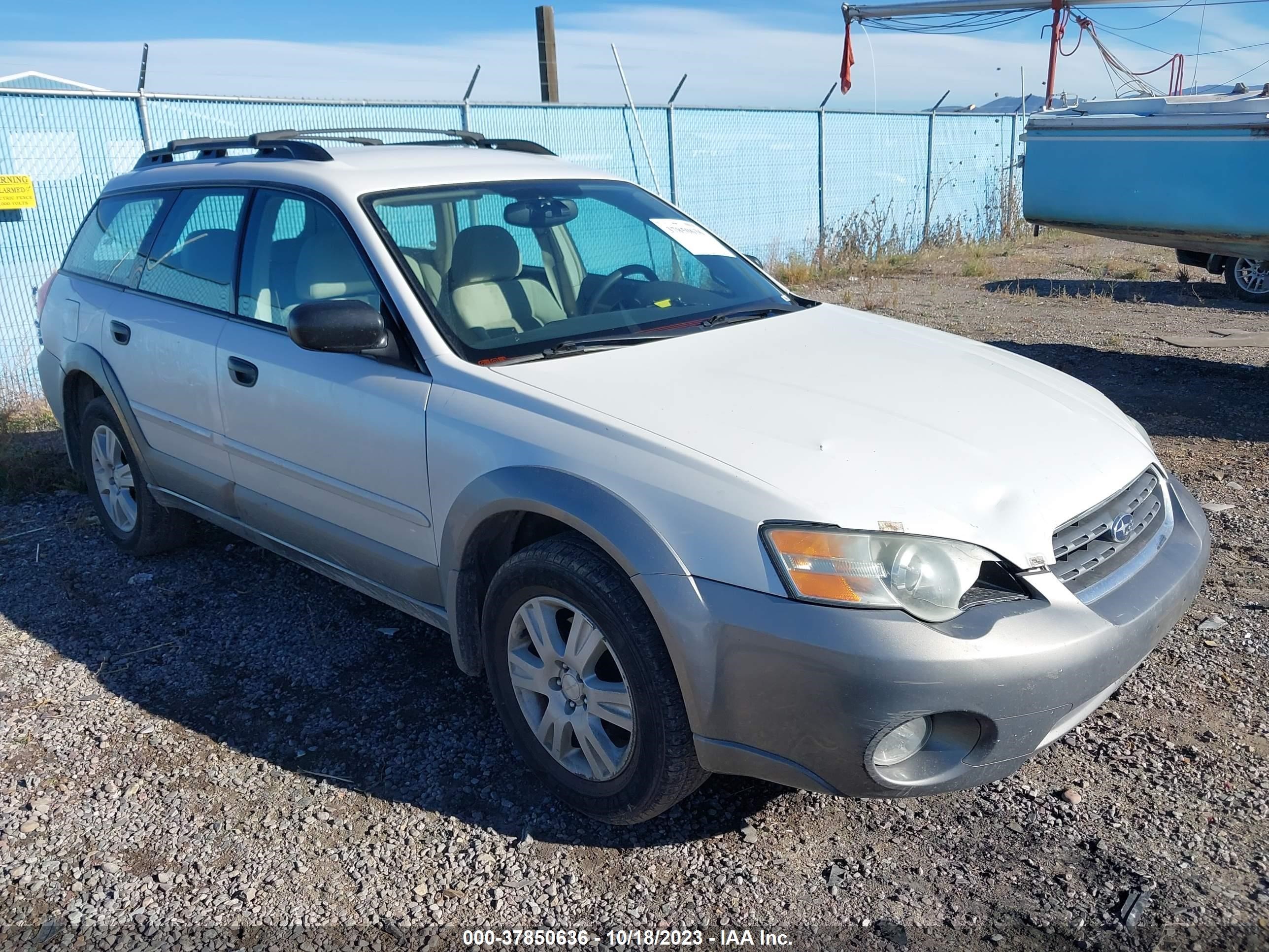 SUBARU OUTBACK 2005 4s4bp61c657314116