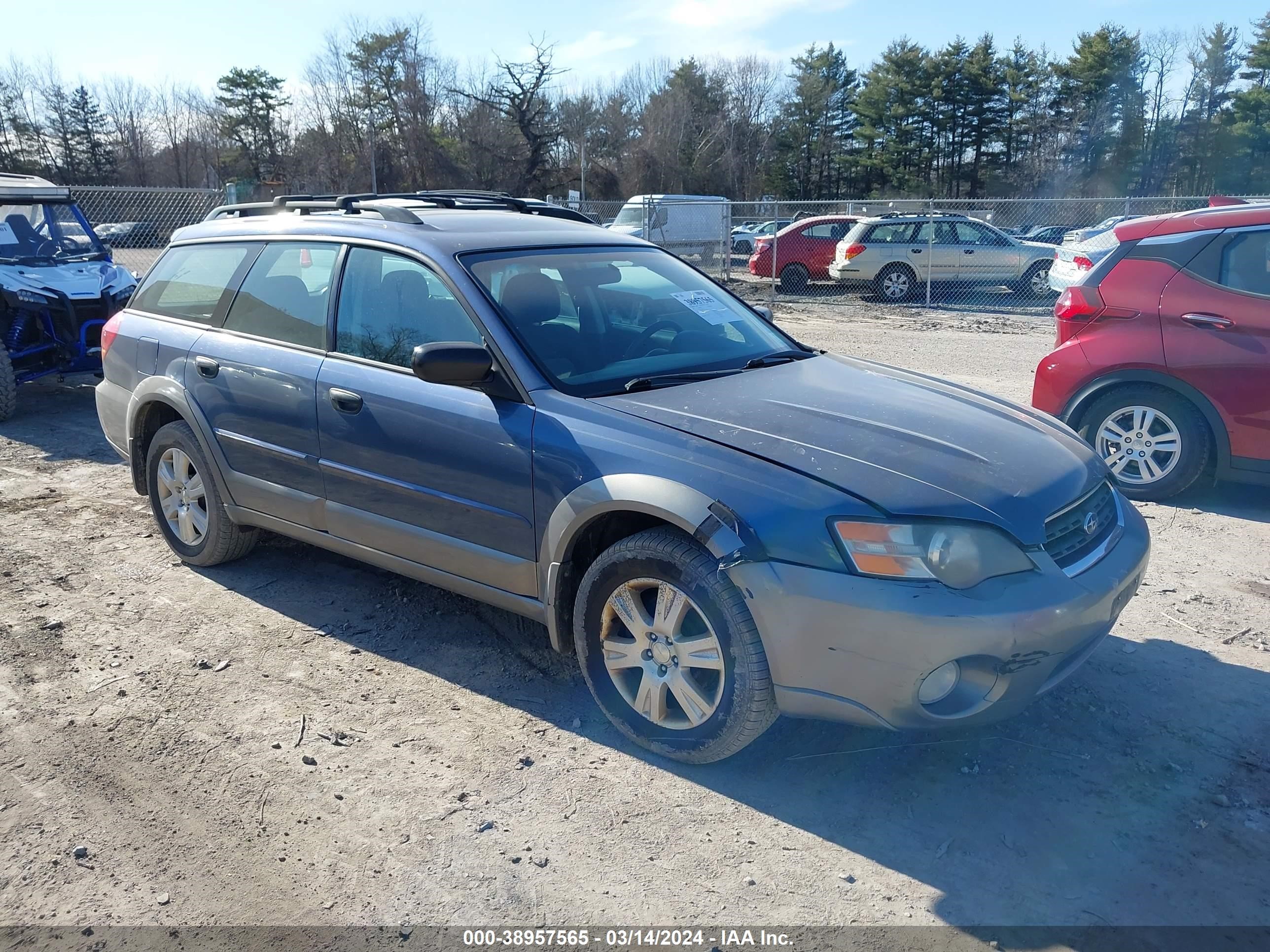 SUBARU OUTBACK 2005 4s4bp61c657393822