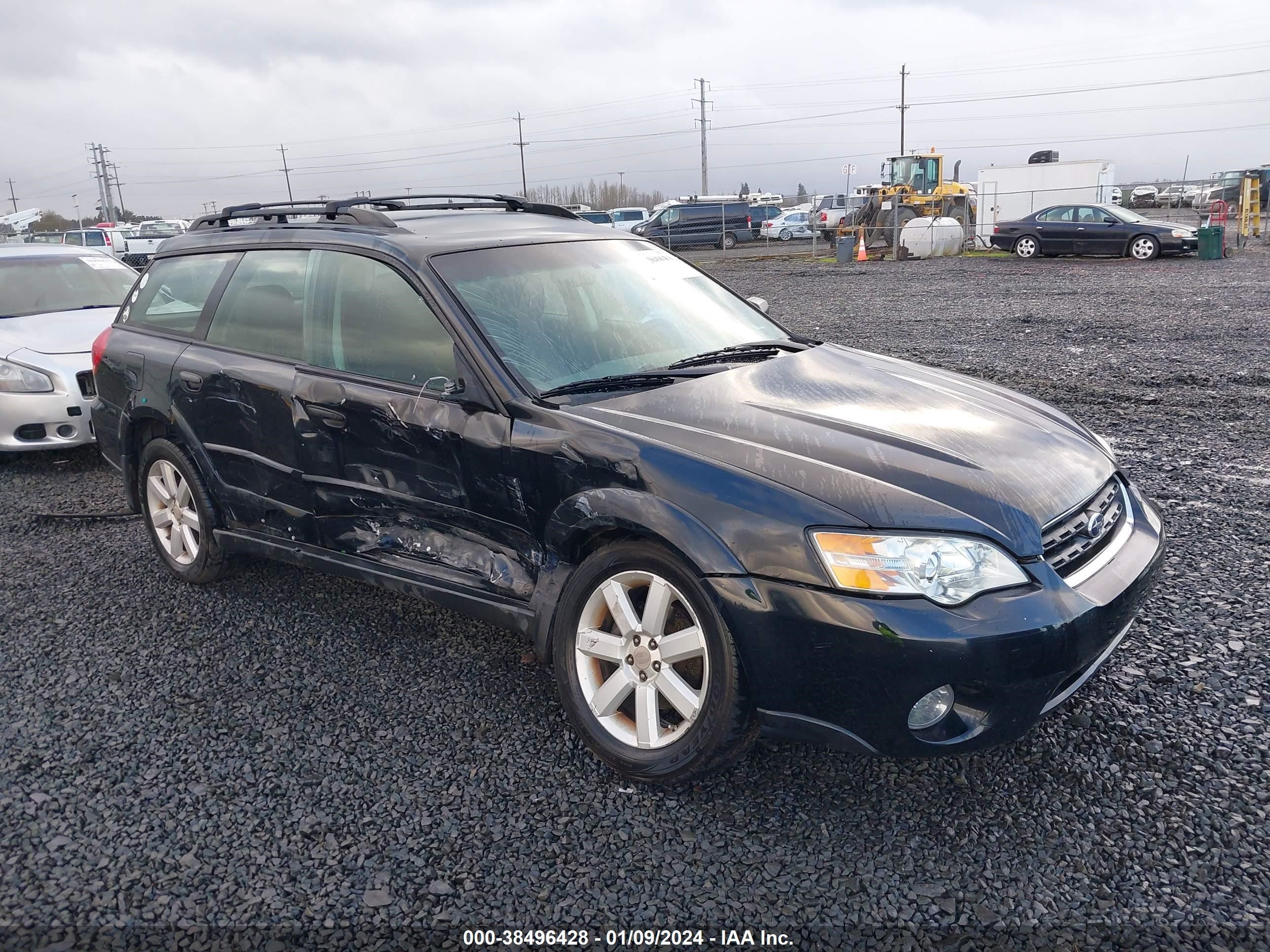 SUBARU OUTBACK 2007 4s4bp61c677325586