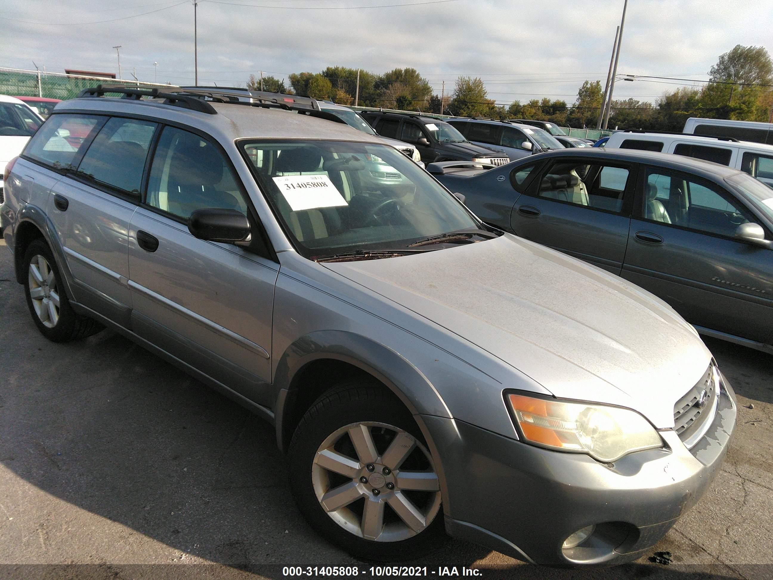 SUBARU OUTBACK 2007 4s4bp61c677332697