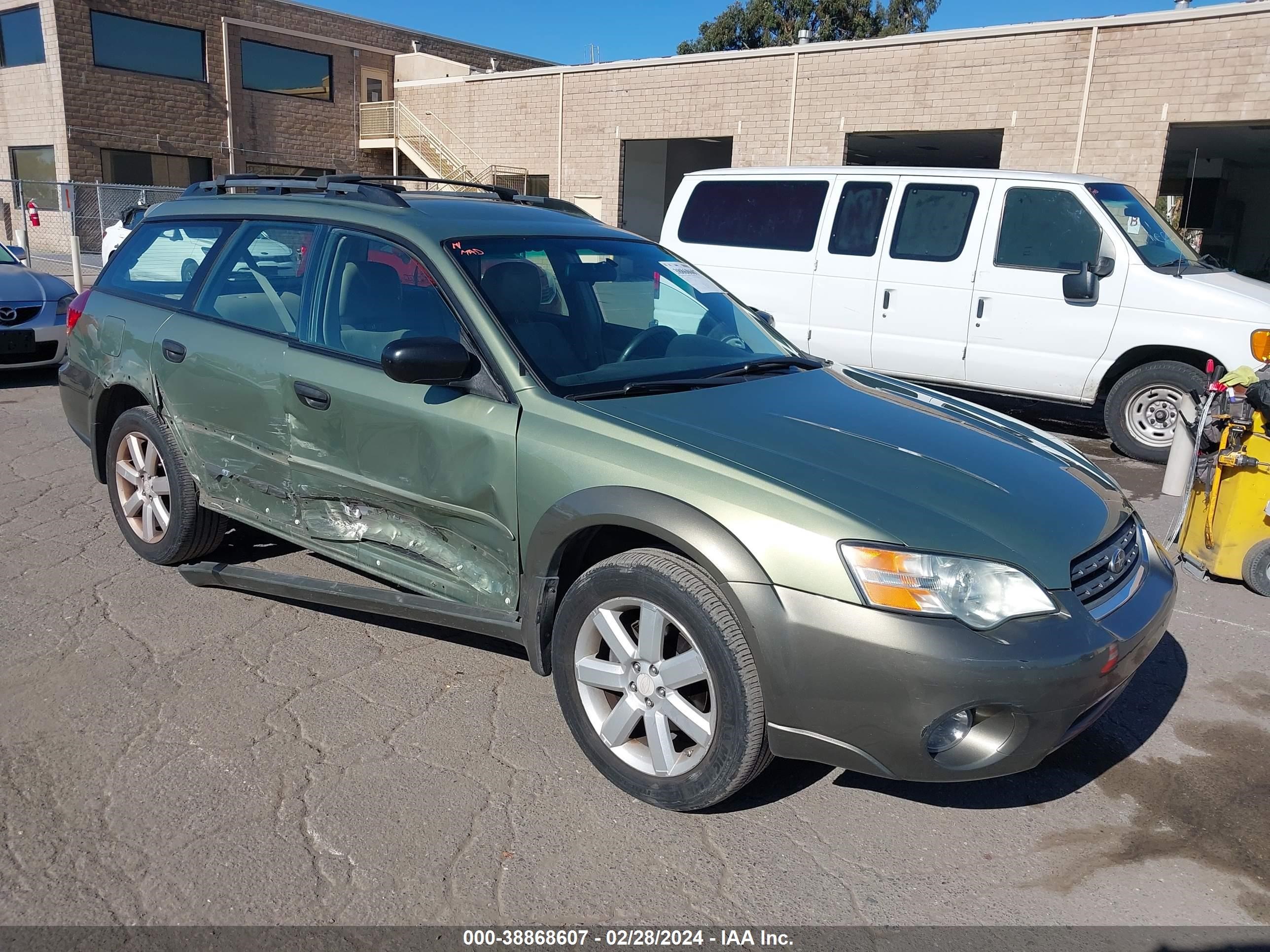 SUBARU OUTBACK 2007 4s4bp61c677344929