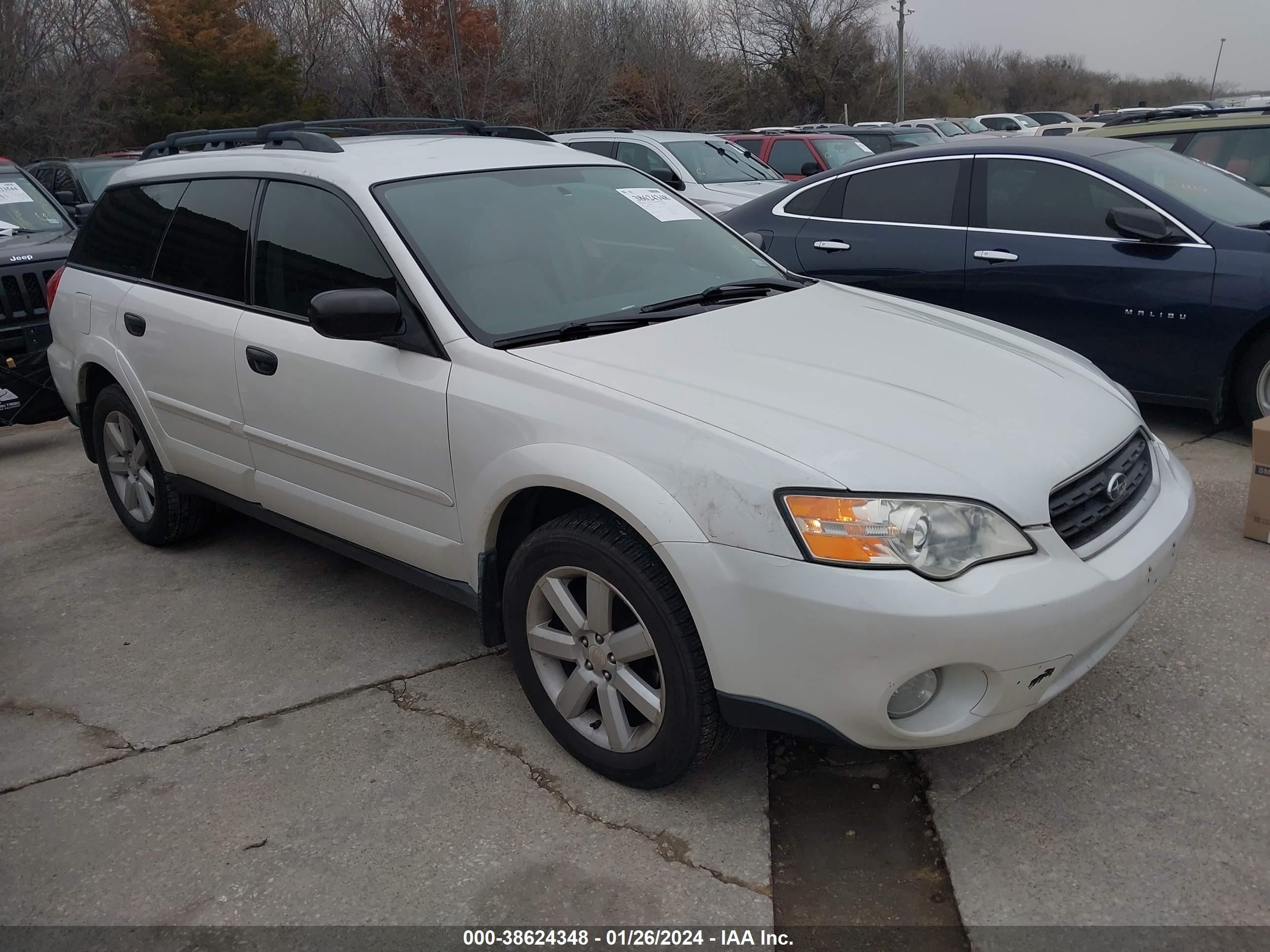 SUBARU OUTBACK 2007 4s4bp61c677345143