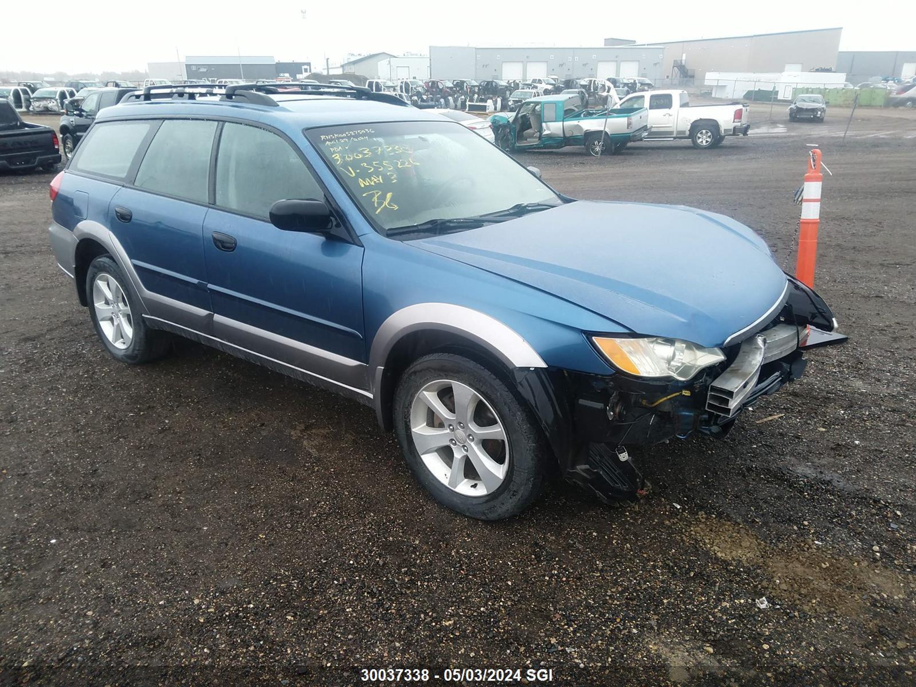 SUBARU OUTBACK 2008 4s4bp61c686355226