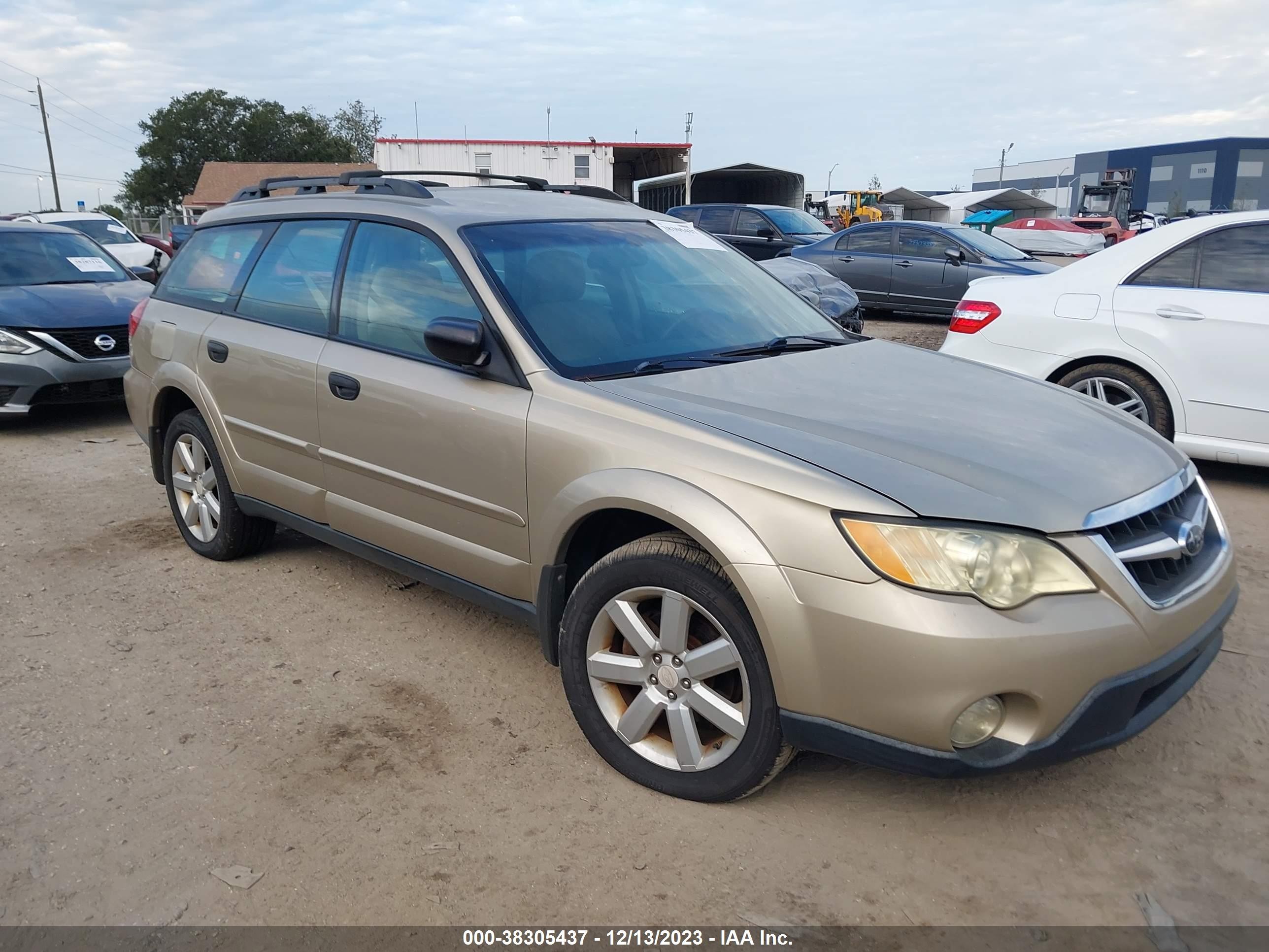 SUBARU OUTBACK 2008 4s4bp61c687319451