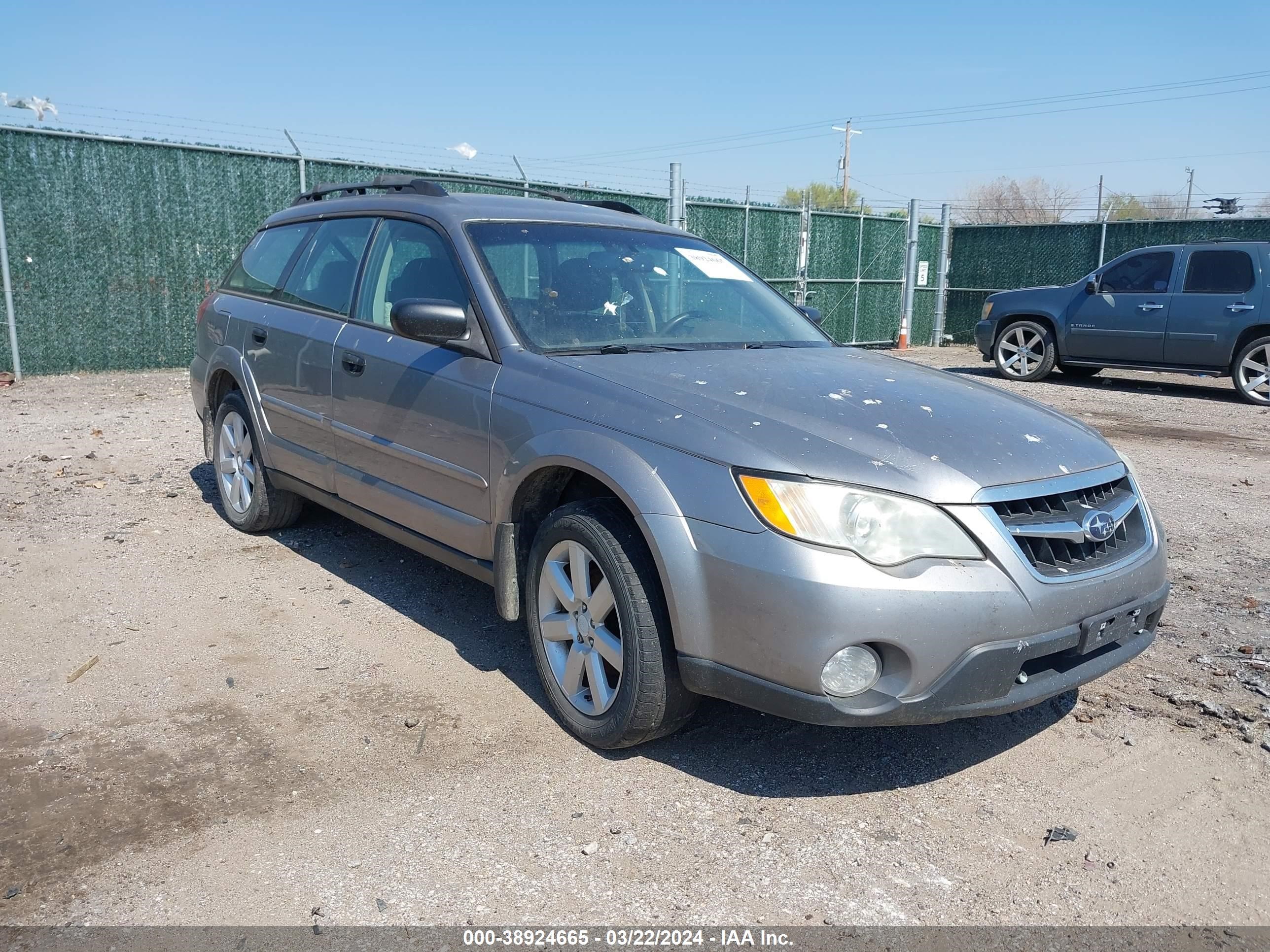 SUBARU OUTBACK 2008 4s4bp61c687320583