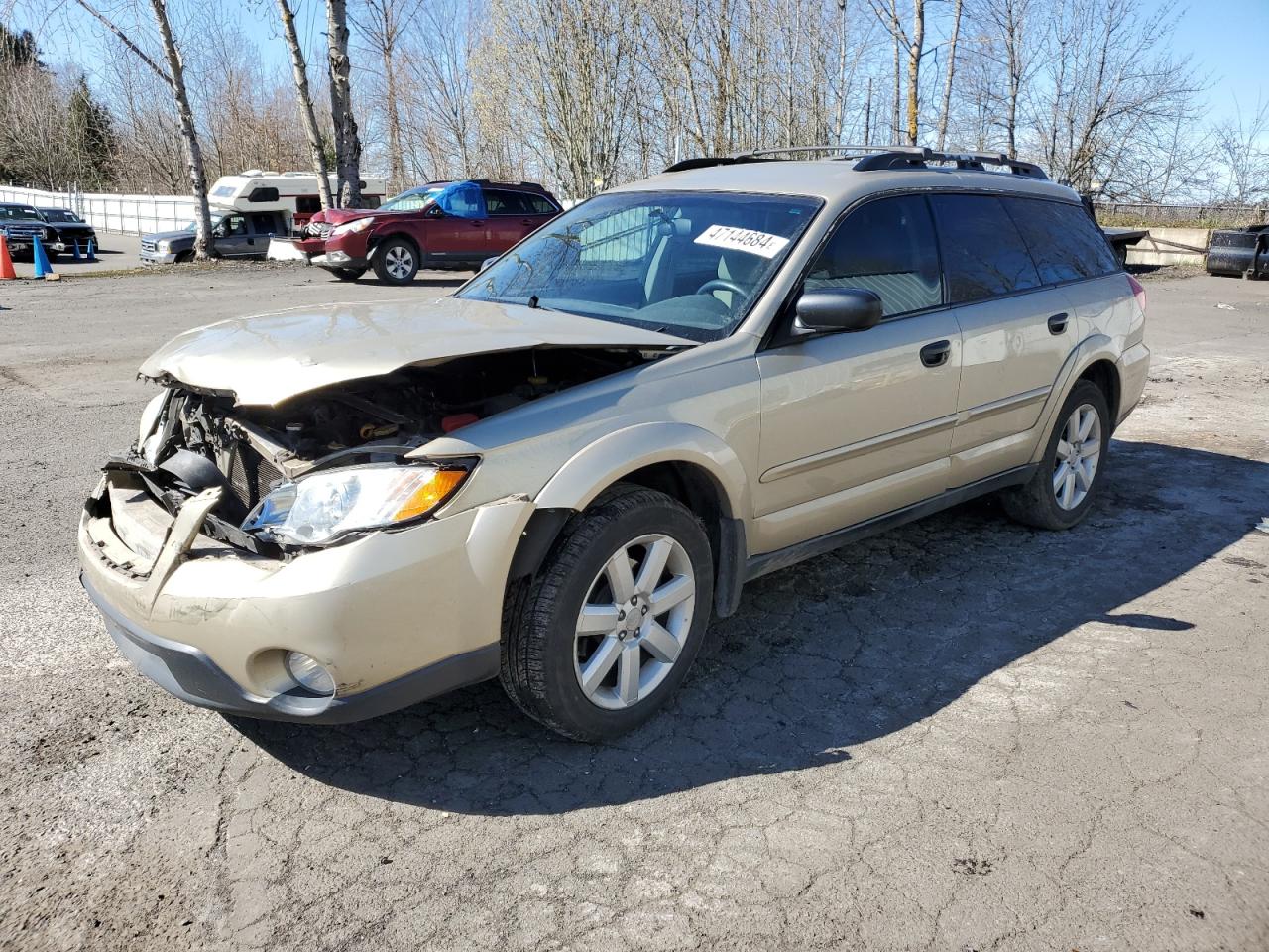 SUBARU OUTBACK 2008 4s4bp61c687344219