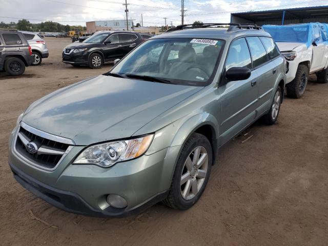 SUBARU OUTBACK 2. 2009 4s4bp61c697328927