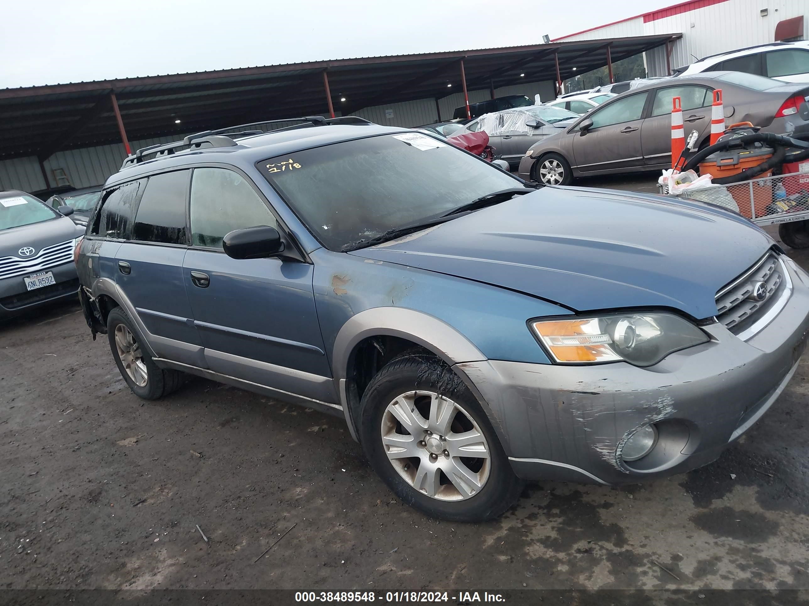 SUBARU OUTBACK 2005 4s4bp61c757304825