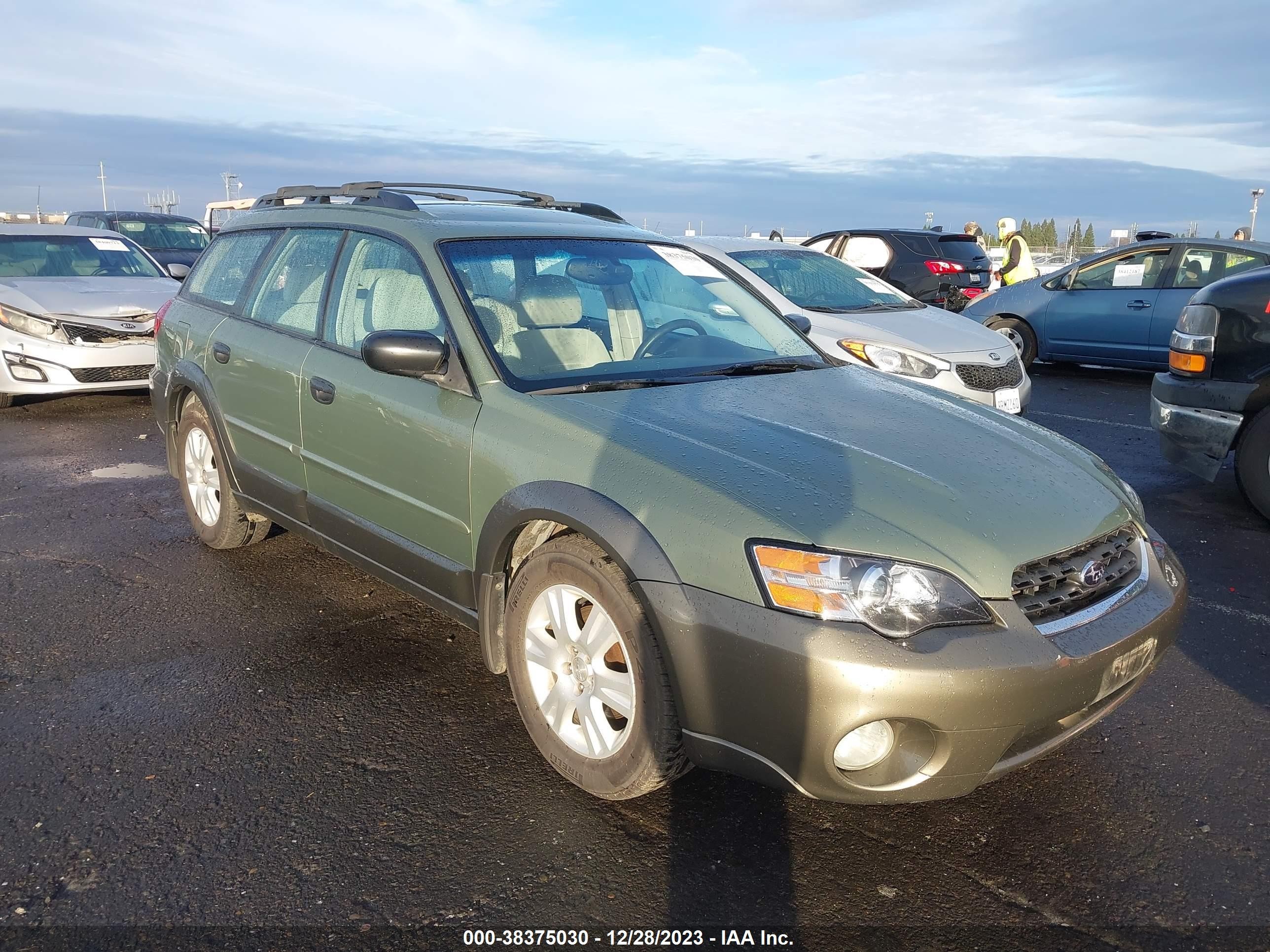 SUBARU OUTBACK 2005 4s4bp61c757313296