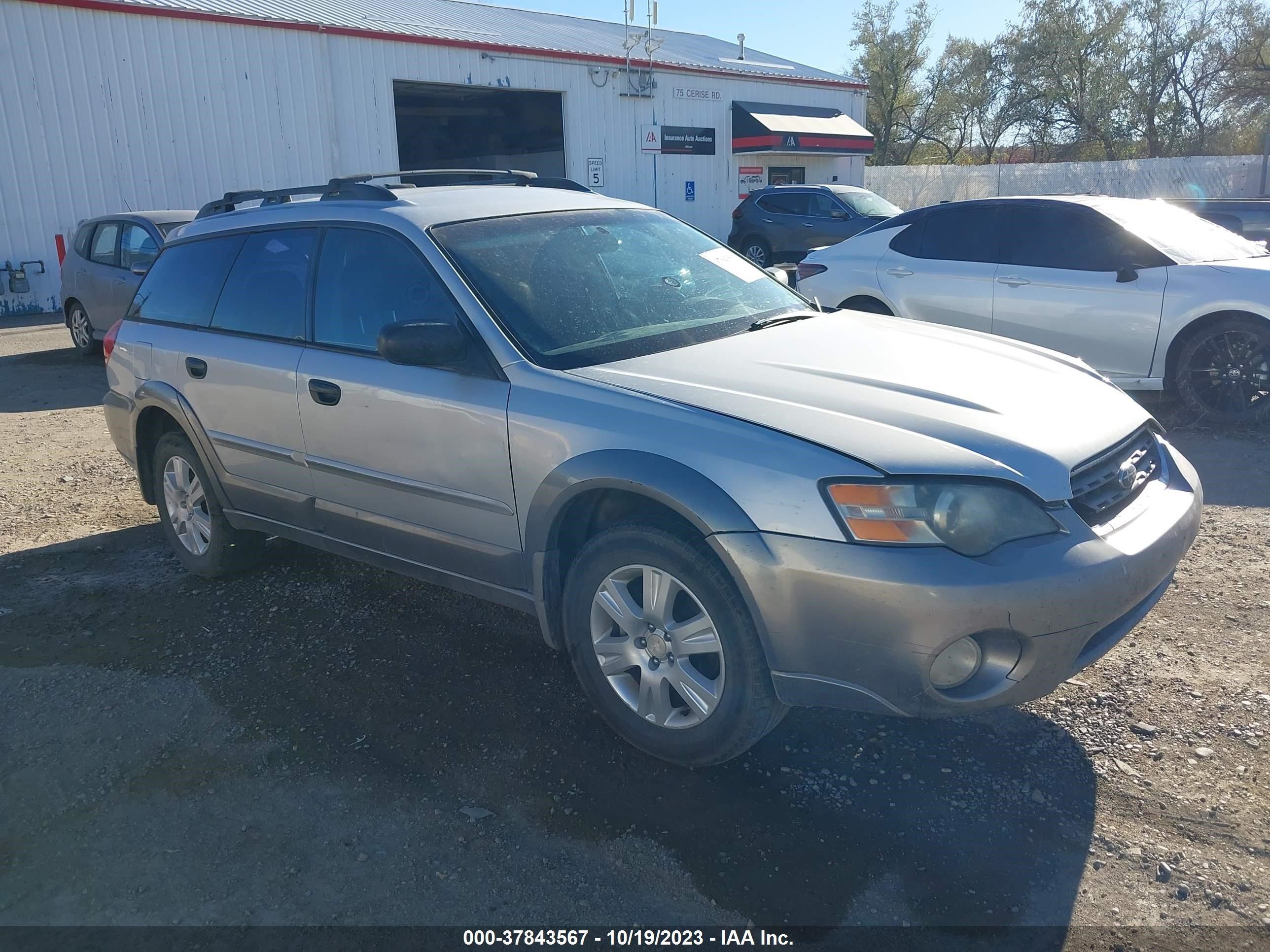 SUBARU OUTBACK 2005 4s4bp61c757340076