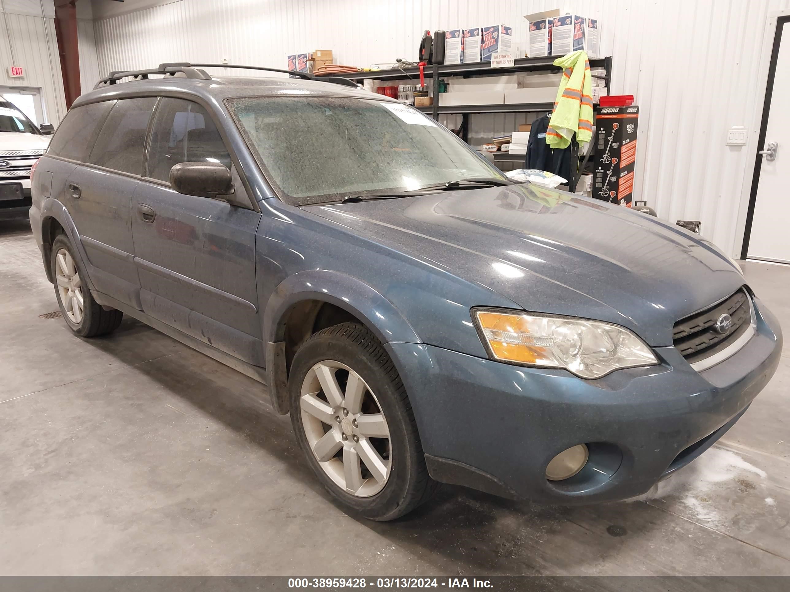 SUBARU OUTBACK 2006 4s4bp61c767316796