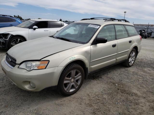 SUBARU LEGACY OUT 2006 4s4bp61c767341522