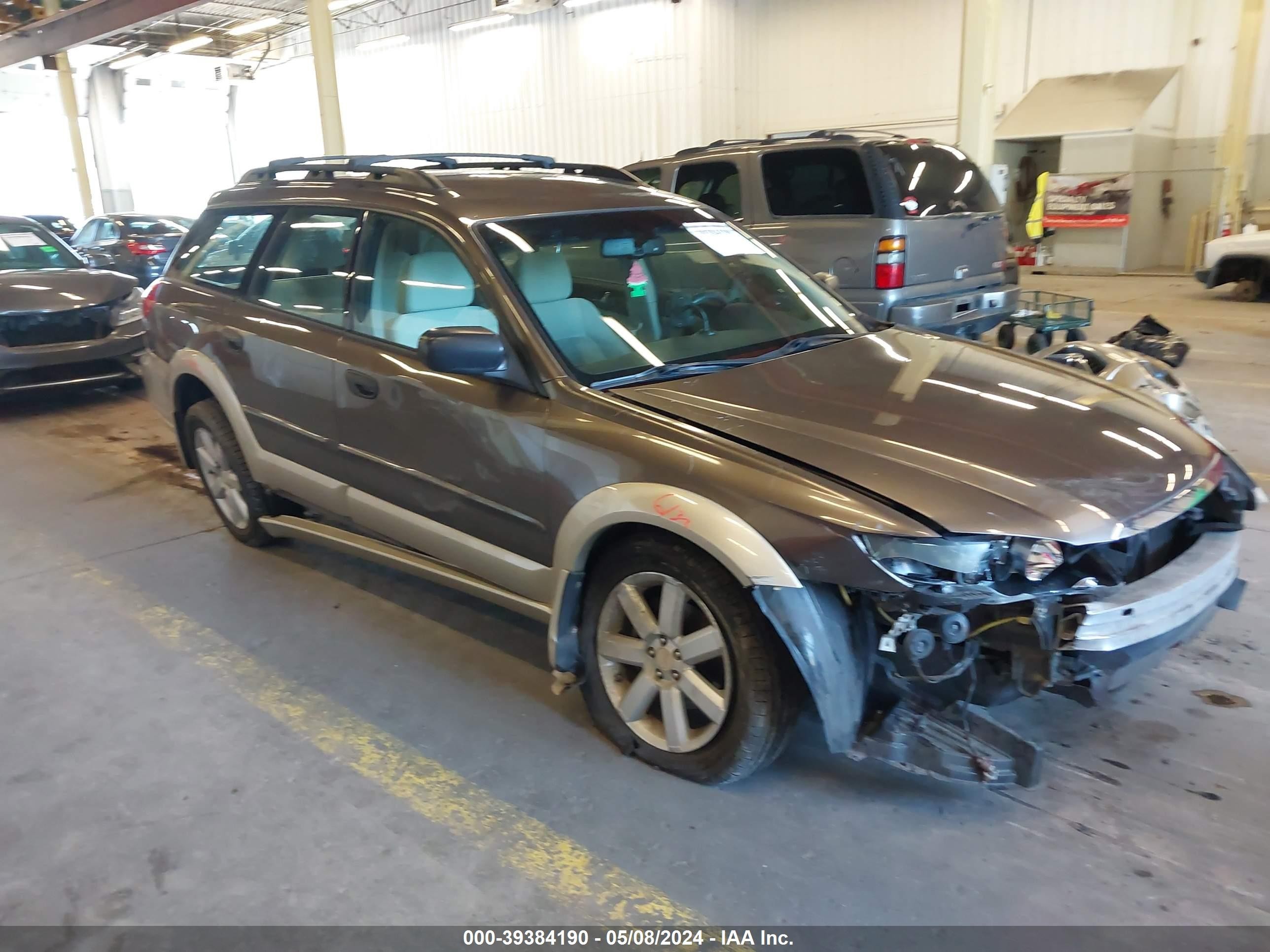 SUBARU OUTBACK 2008 4s4bp61c787302853