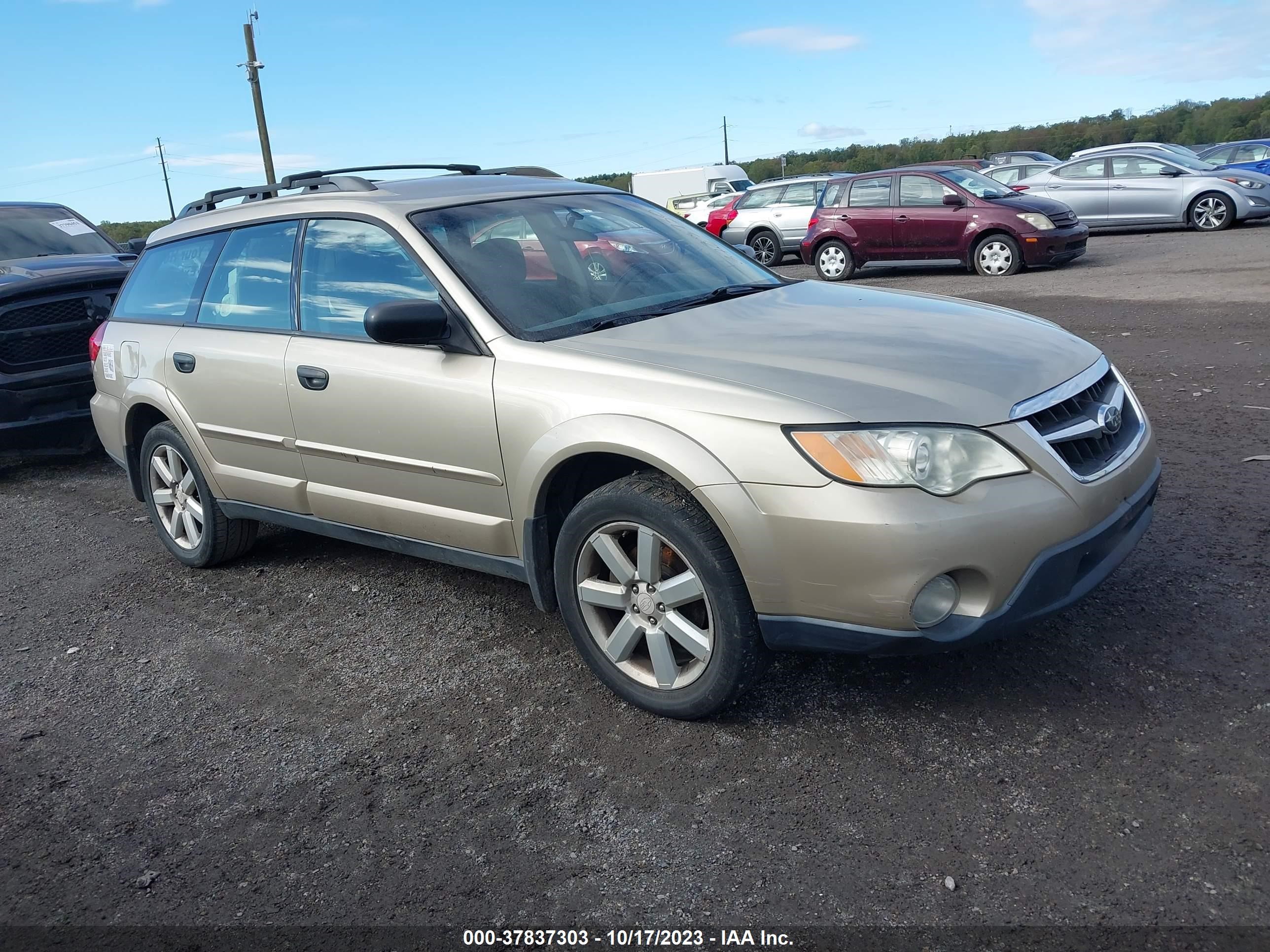 SUBARU OUTBACK 2008 4s4bp61c787324870