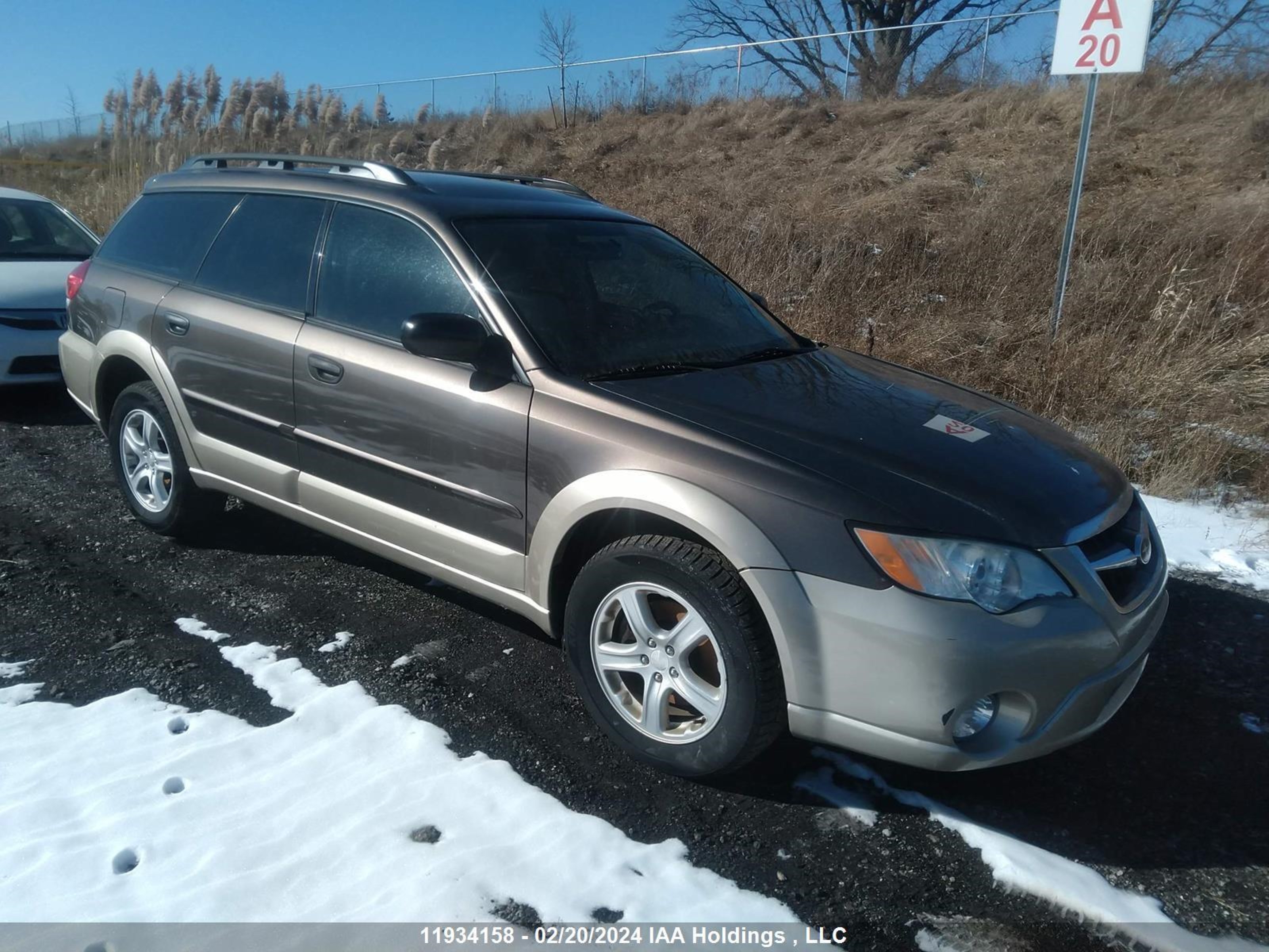 SUBARU OUTBACK 2008 4s4bp61c787346867