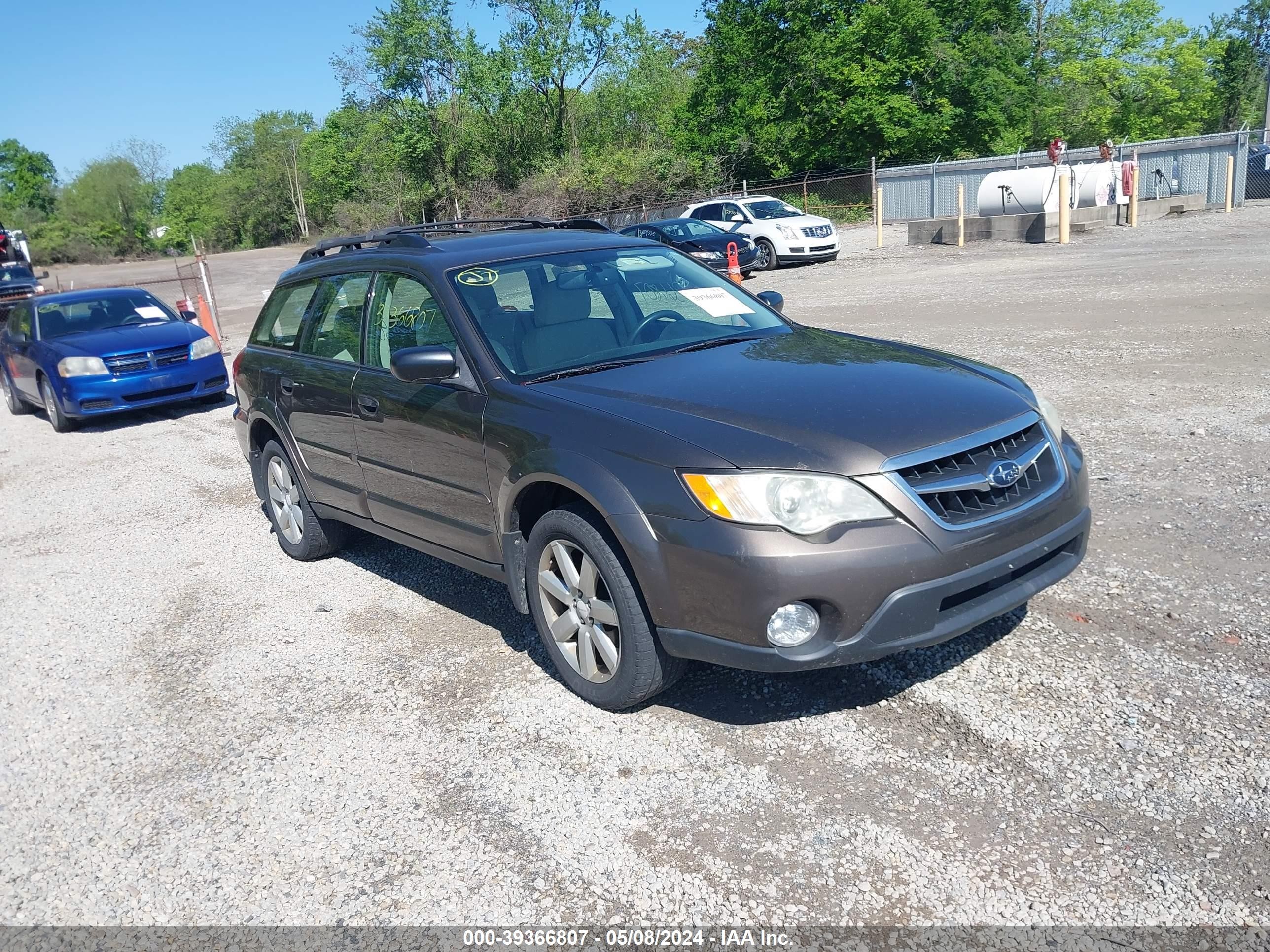 SUBARU OUTBACK 2008 4s4bp61c787349719