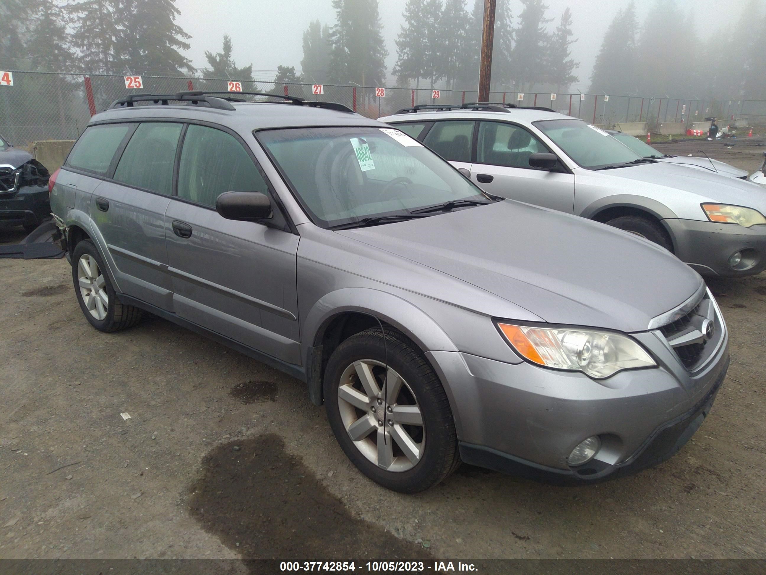 SUBARU OUTBACK 2008 4s4bp61c787360879