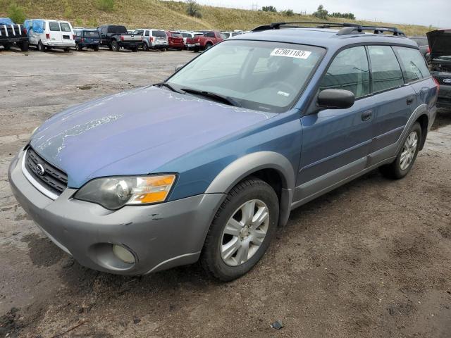 SUBARU LEGACY OUT 2005 4s4bp61c856387350