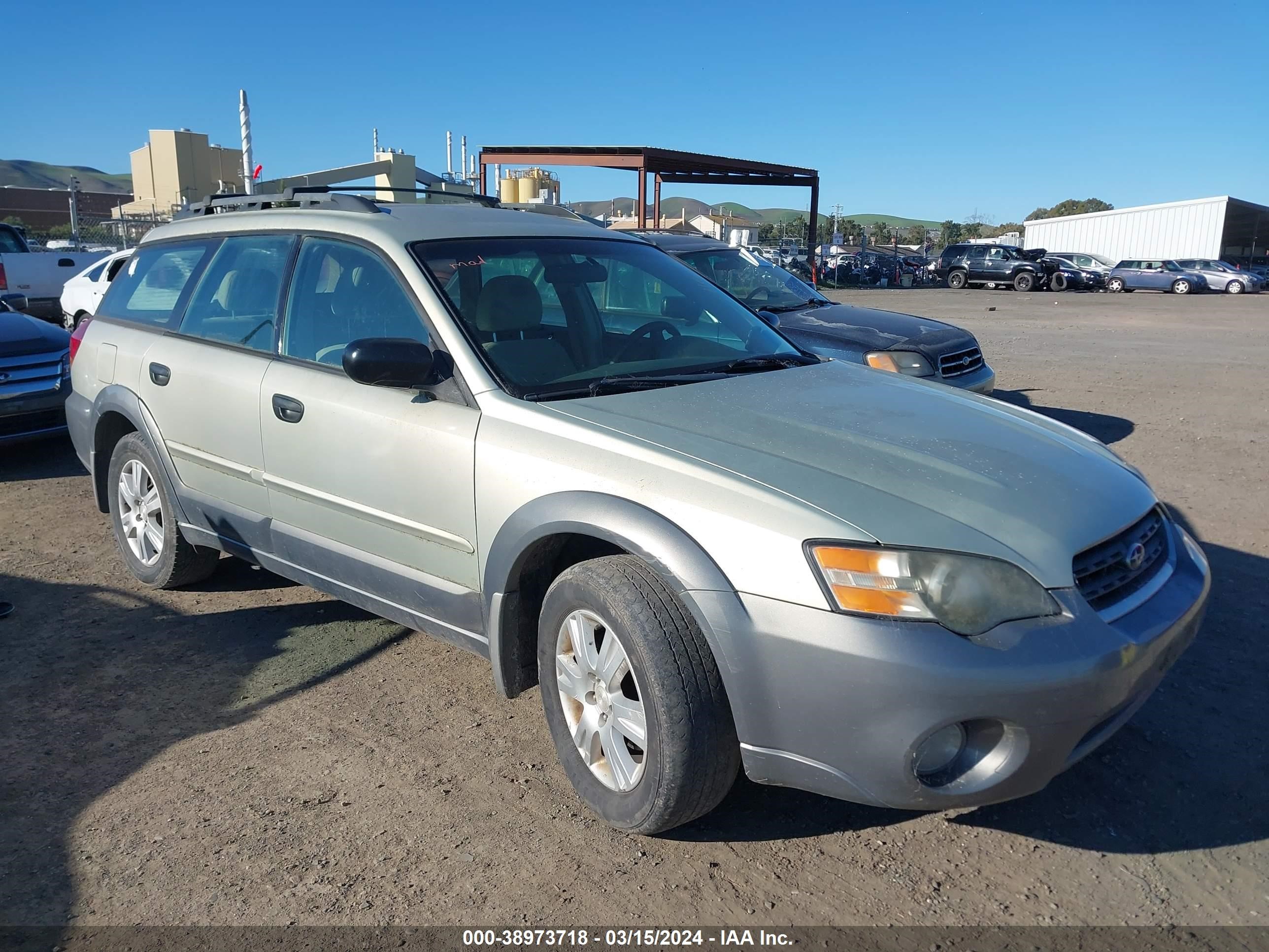 SUBARU OUTBACK 2005 4s4bp61c857387553