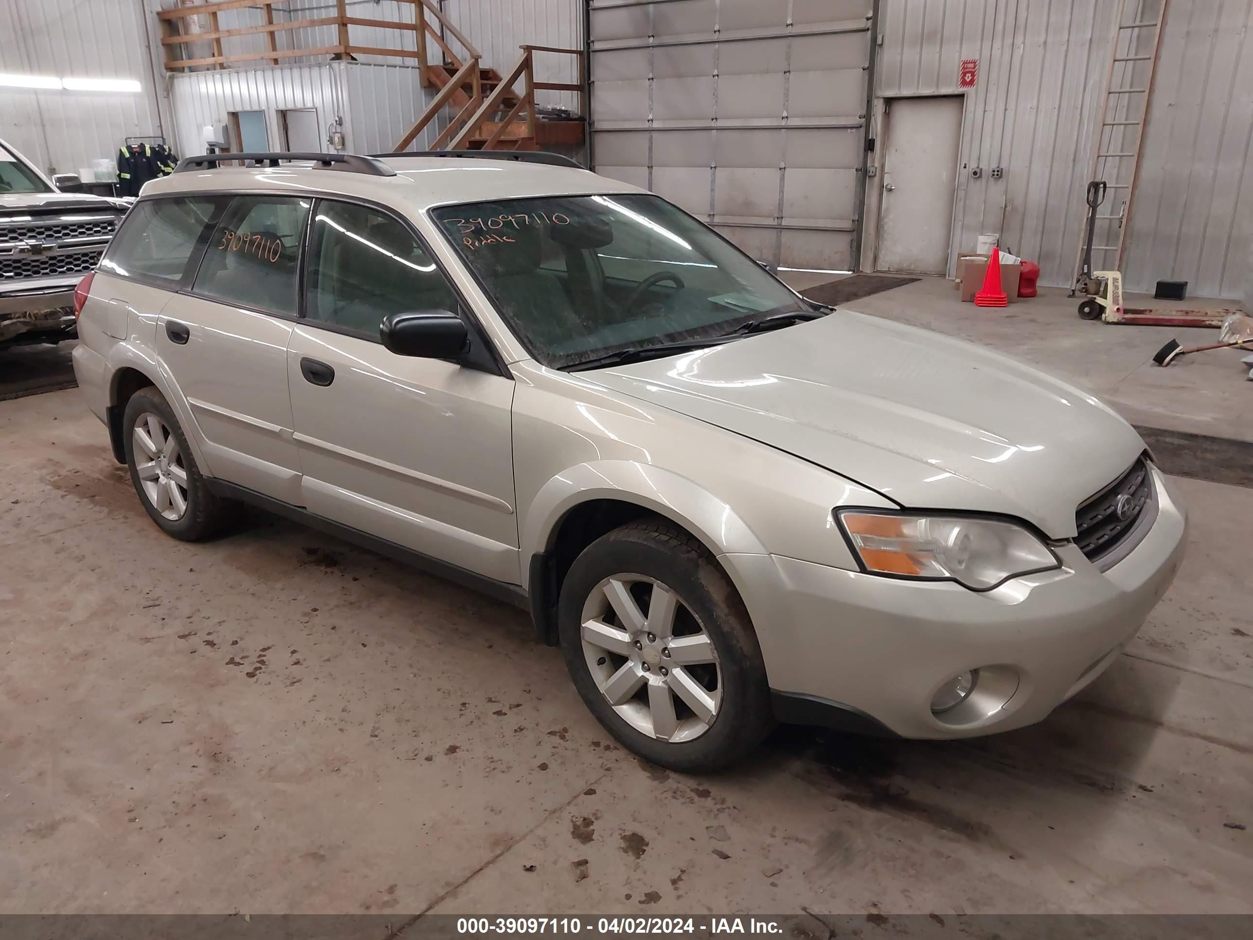 SUBARU OUTBACK 2006 4s4bp61c867303894