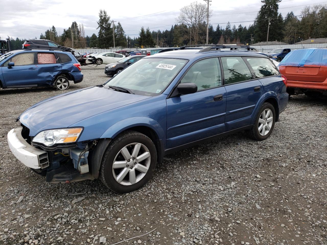 SUBARU OUTBACK 2007 4s4bp61c877303282